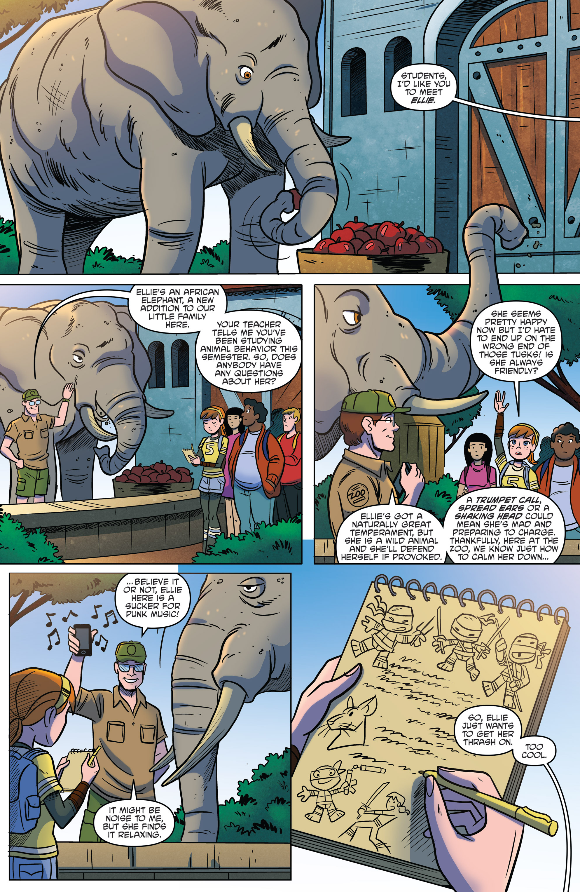 Read online Teenage Mutant Ninja Turtles New Animated Adventures comic -  Issue #13 - 4