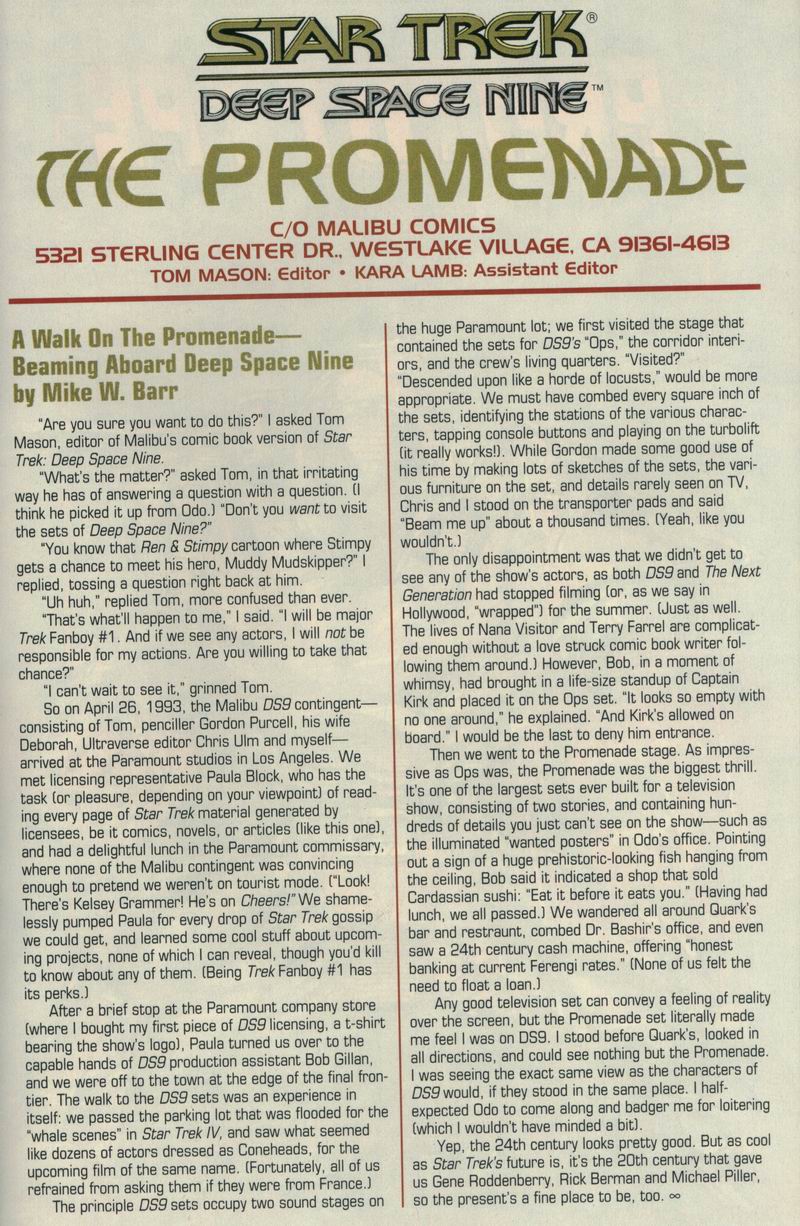 Read online Star Trek: Deep Space Nine (1993) comic -  Issue #1 - 26