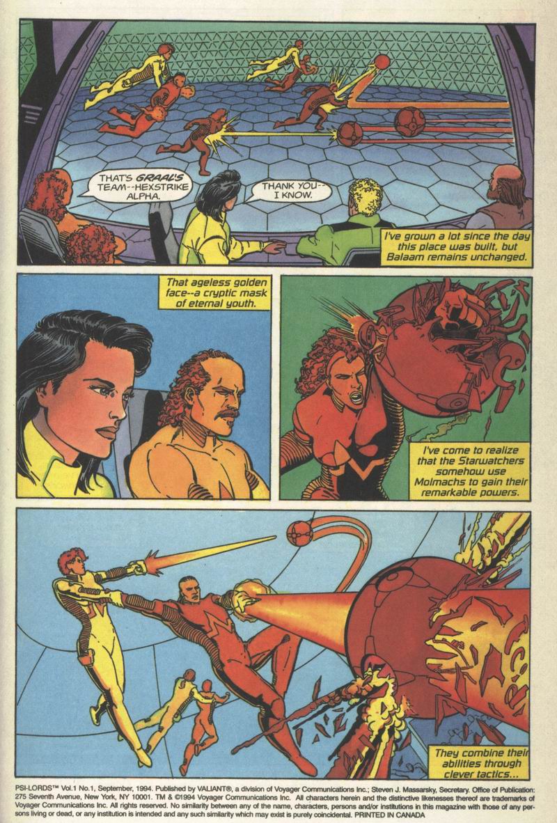 Read online Psi-Lords comic -  Issue #1 - 6