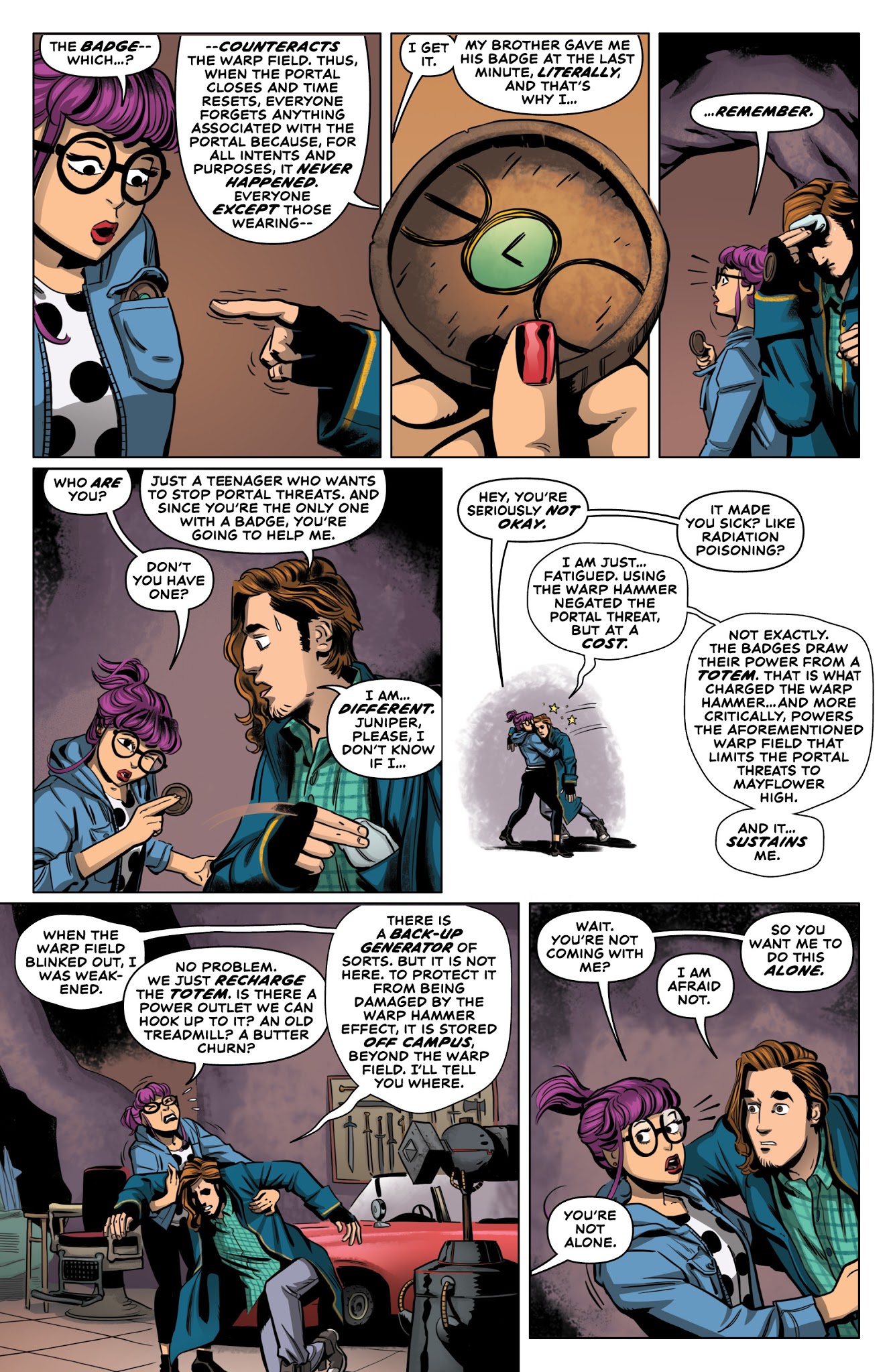 Read online Three O'Clock Club comic -  Issue #3 - 5