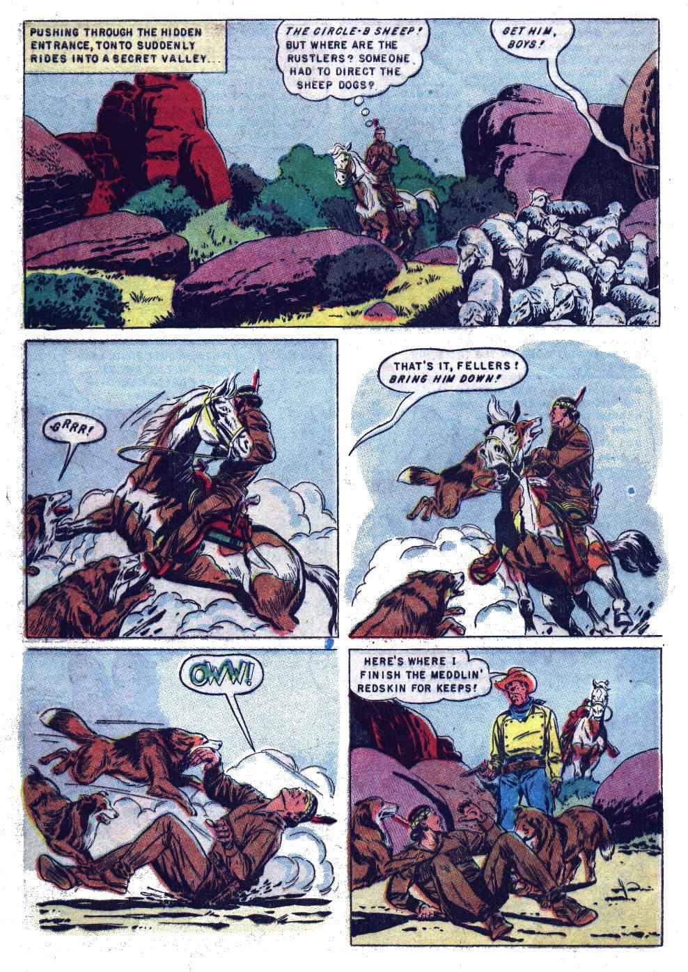 Read online Lone Ranger's Companion Tonto comic -  Issue #7 - 32