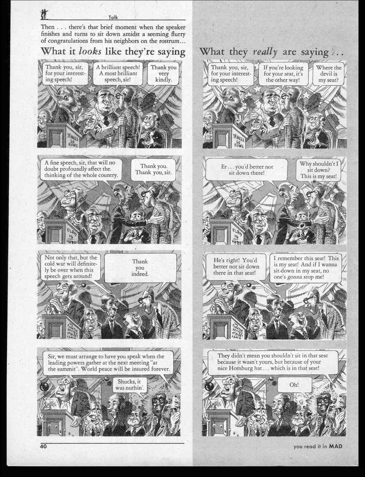 Read online MAD comic -  Issue #28 - 43