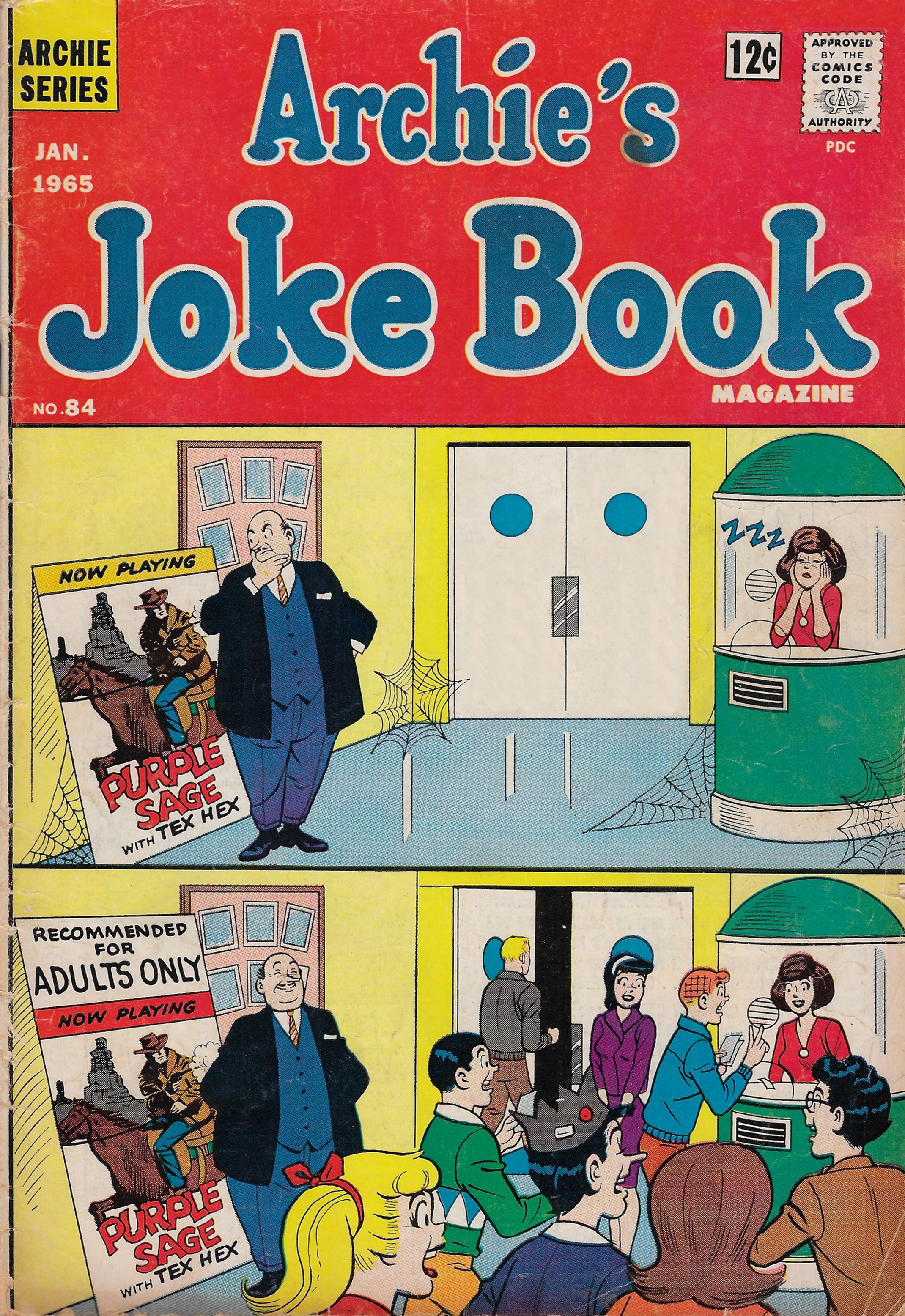 Read online Archie's Joke Book Magazine comic -  Issue #84 - 1