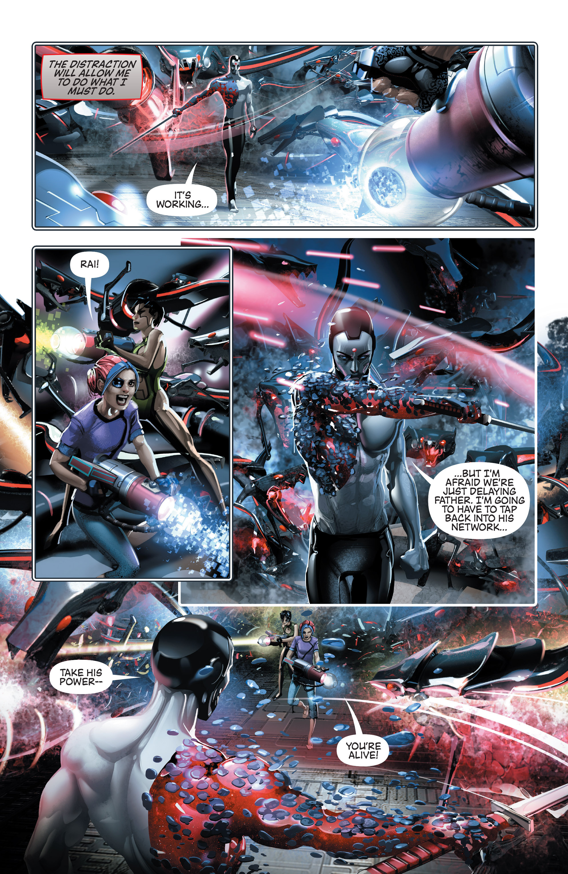 Read online 4001 A.D. comic -  Issue #3 - 14