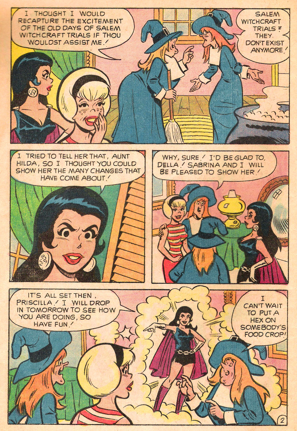 Read online Sabrina The Teenage Witch (1971) comic -  Issue #9 - 3