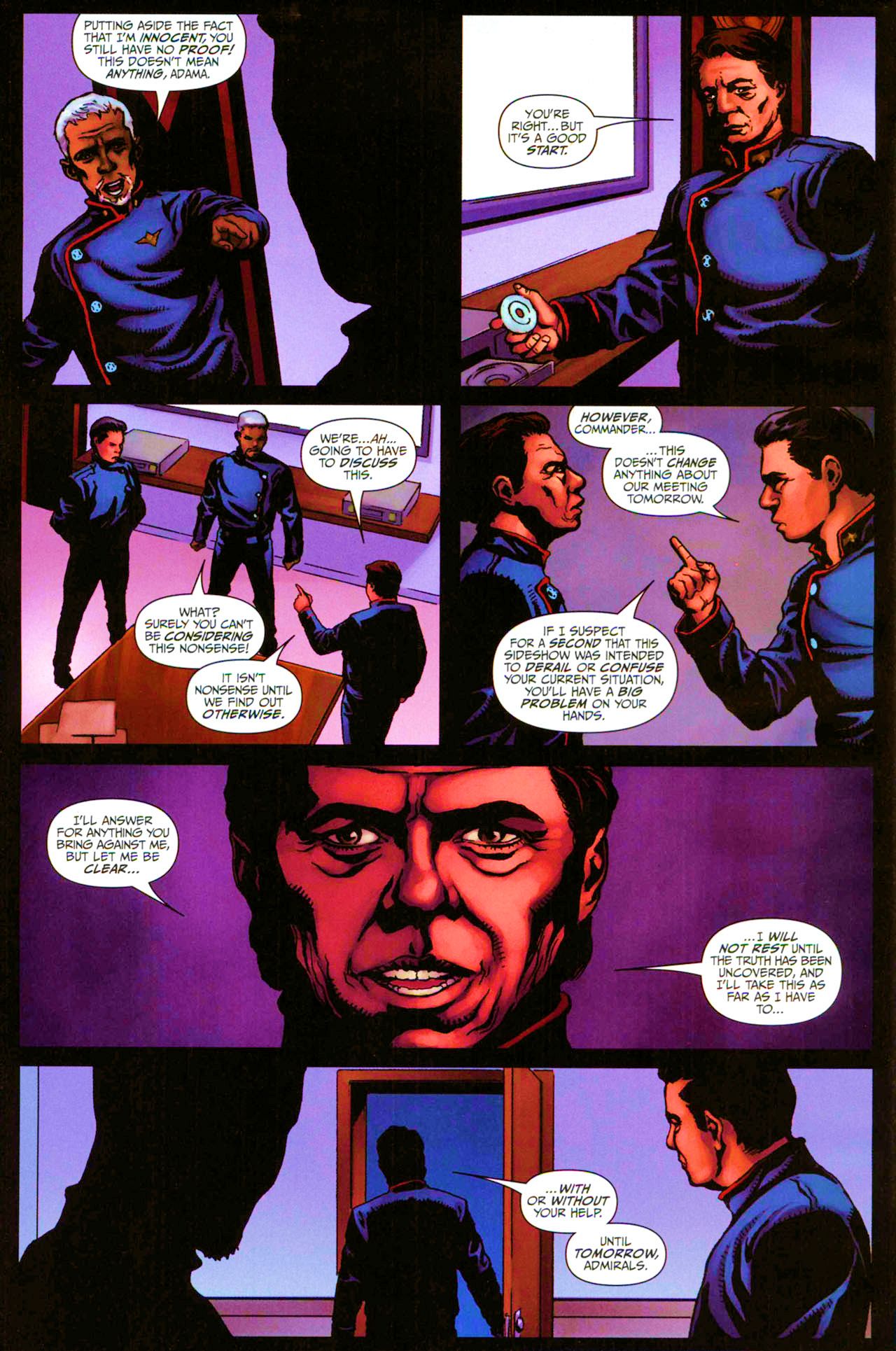 Read online Battlestar Galactica: Season Zero comic -  Issue #7 - 8