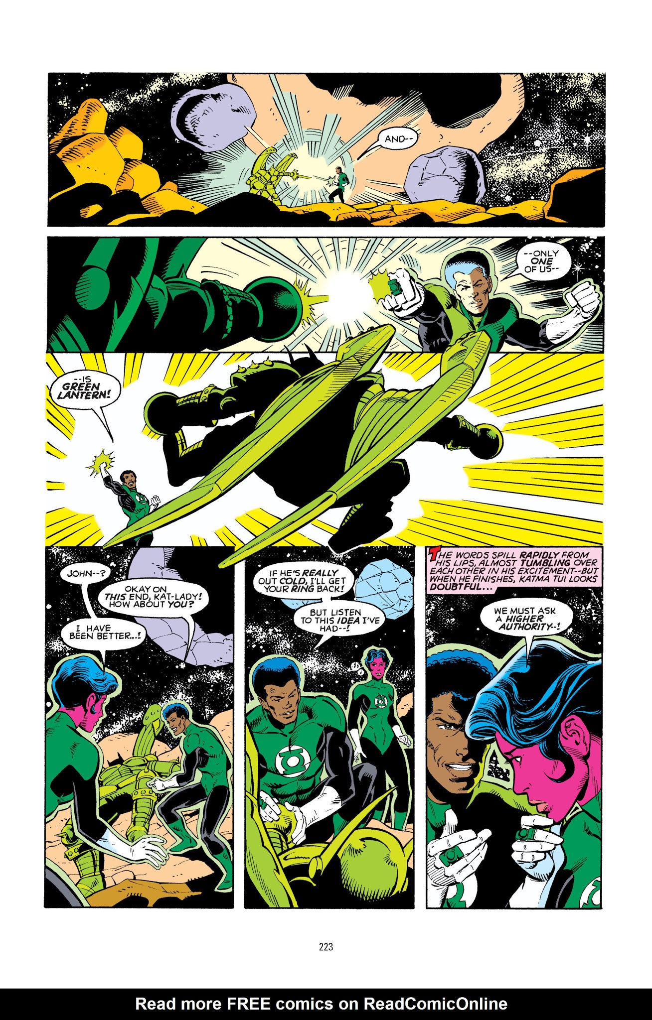Read online Green Lantern: Sector 2814 comic -  Issue # TPB 2 - 220