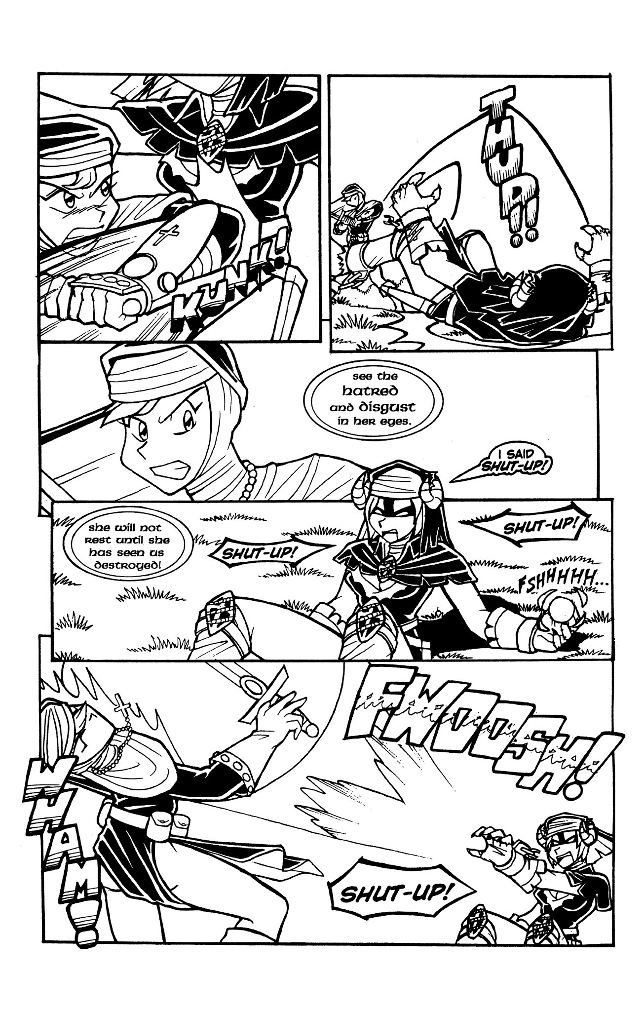 Read online Warrior Nun Brigantia comic -  Issue #2 - 31