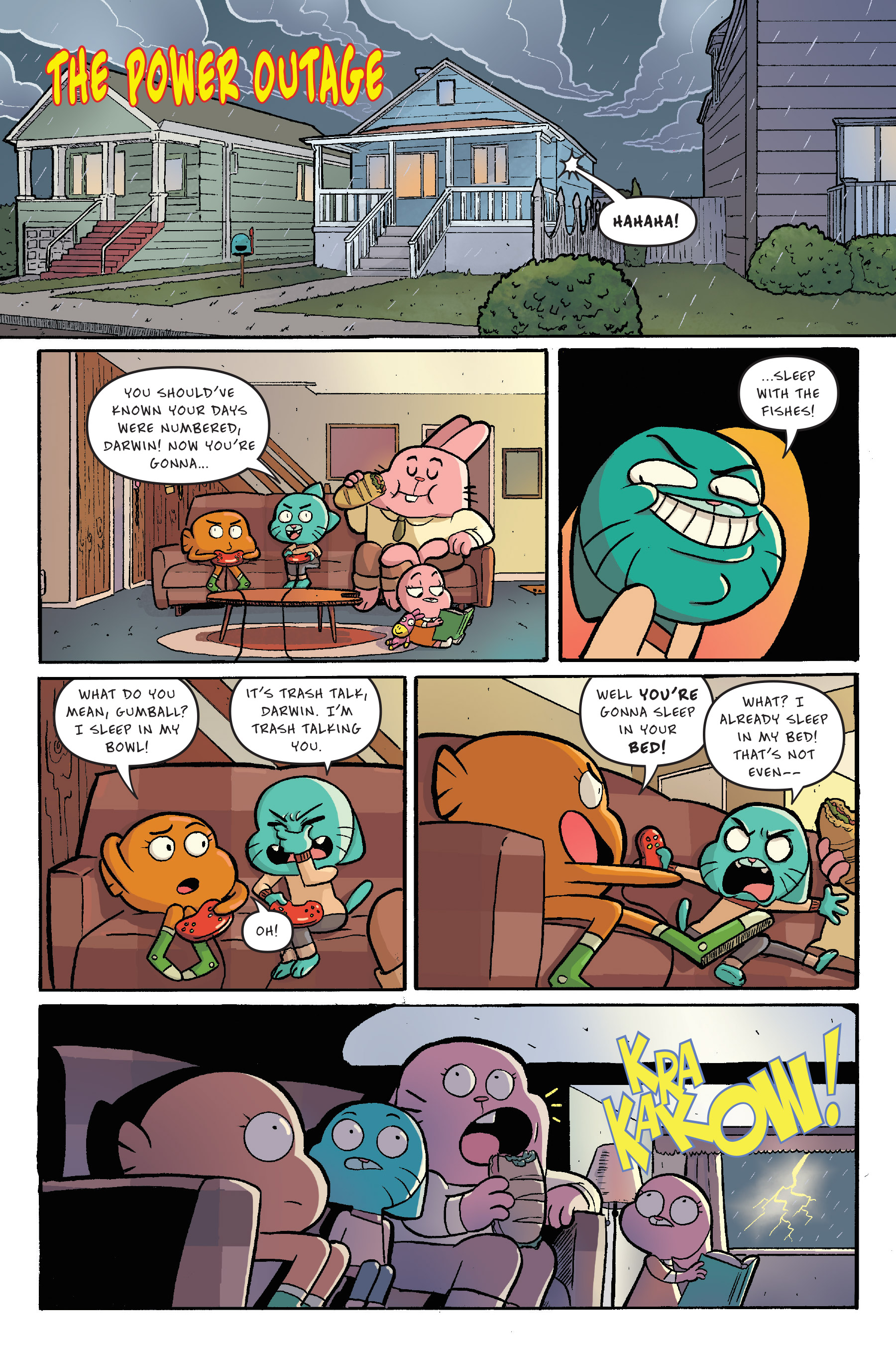Read online The Amazing World of Gumball: The Storm comic -  Issue # TPB - 7