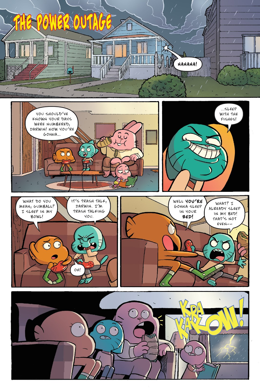 The Amazing World of Gumball: The Storm issue TPB - Page 7
