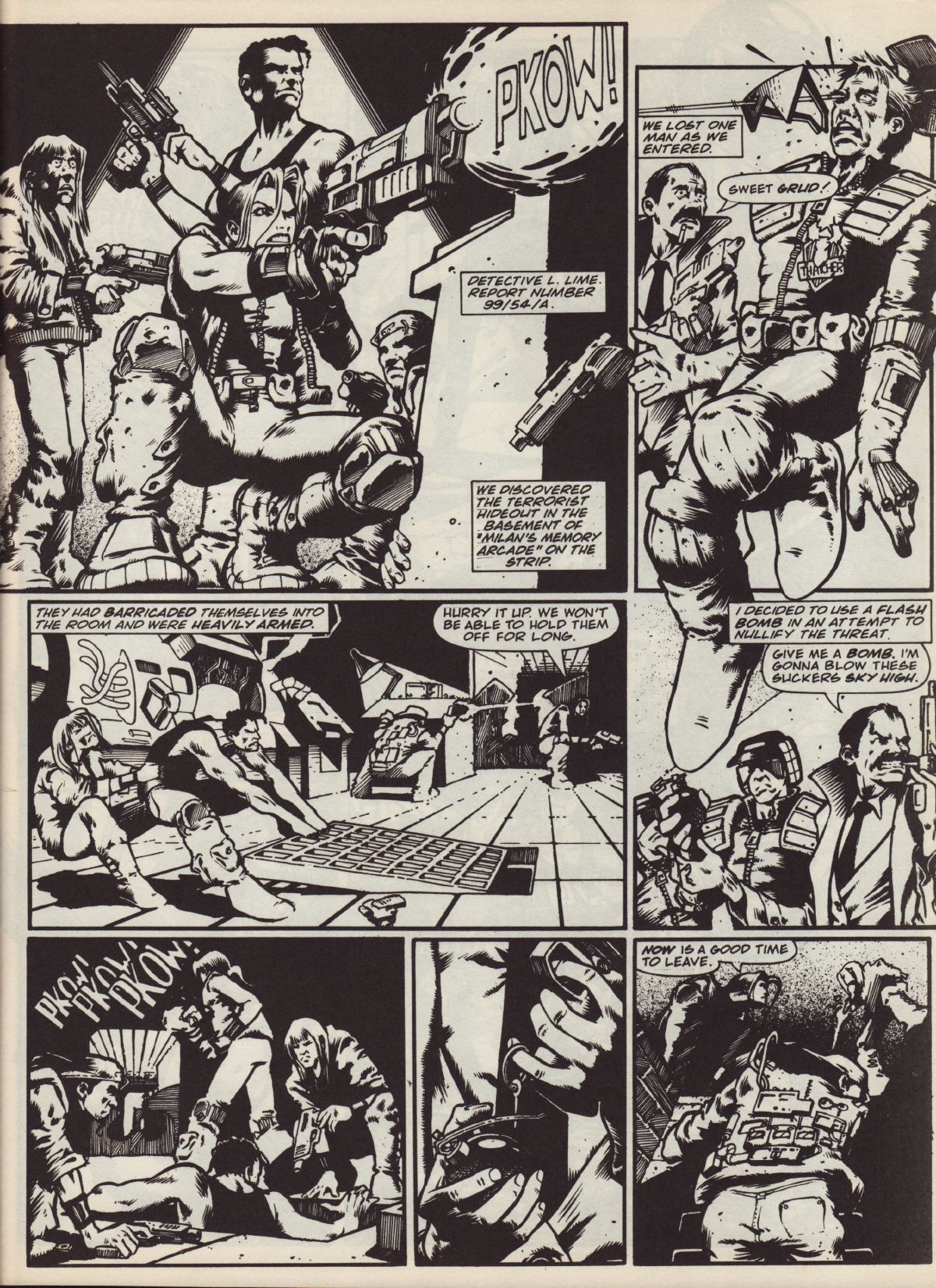 Read online Judge Dredd: The Megazine (vol. 2) comic -  Issue #75 - 35