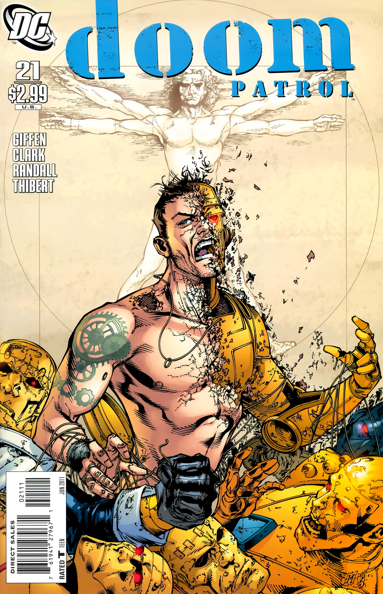 Read online Doom Patrol (2009) comic -  Issue #21 - 1