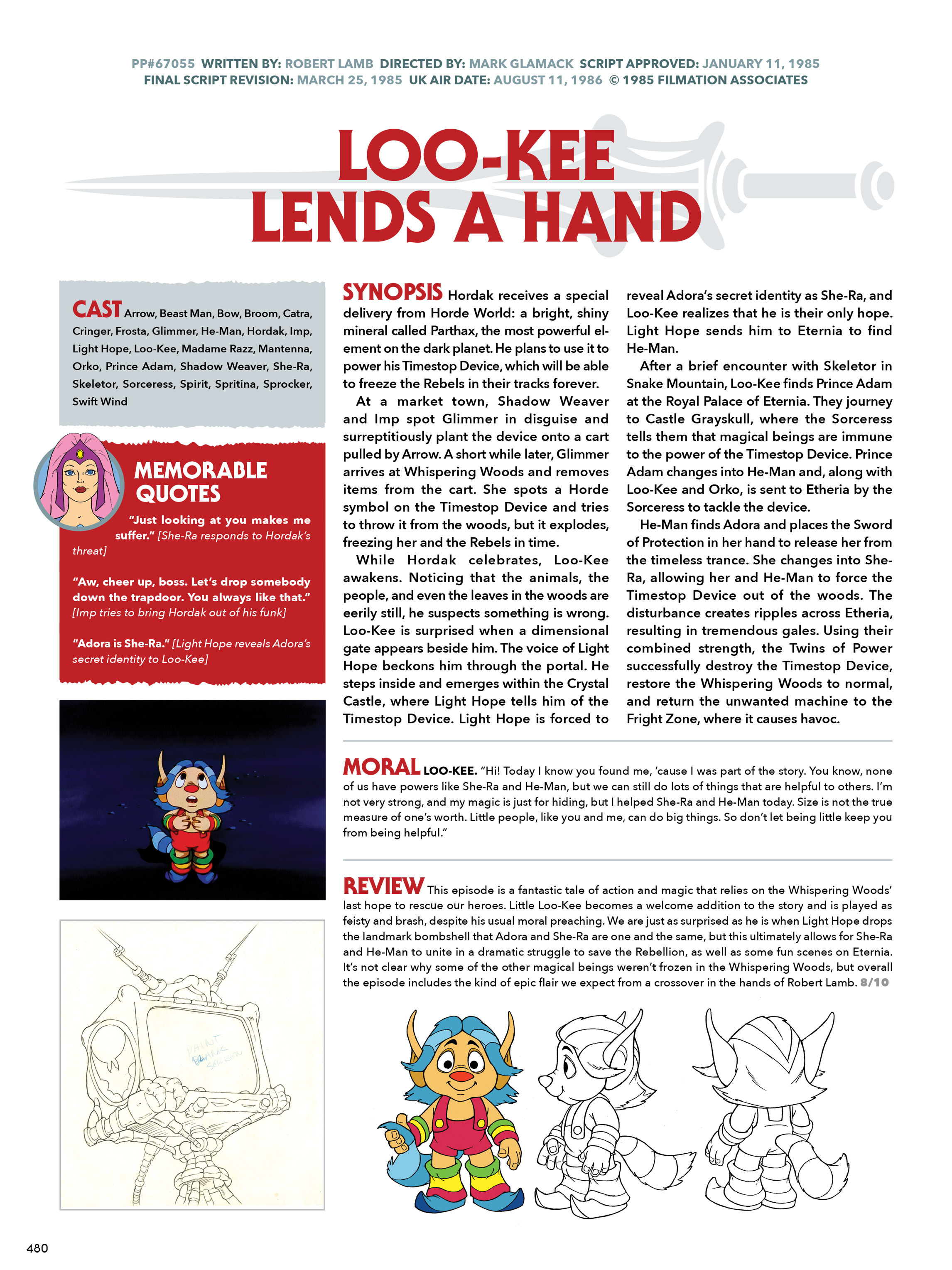 Read online He-Man and She-Ra: A Complete Guide to the Classic Animated Adventures comic -  Issue # TPB (Part 3) - 80