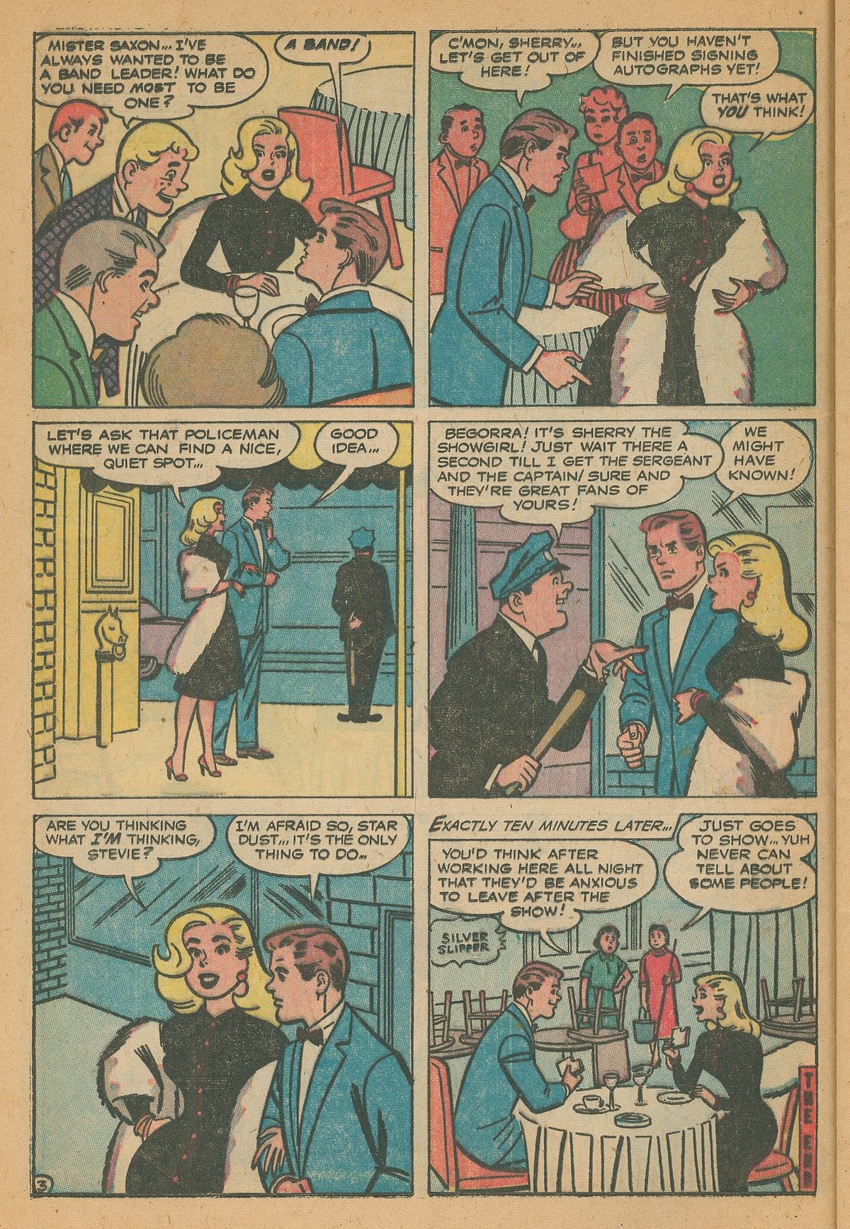 Read online Sherry the Showgirl (1957) comic -  Issue #5 - 12
