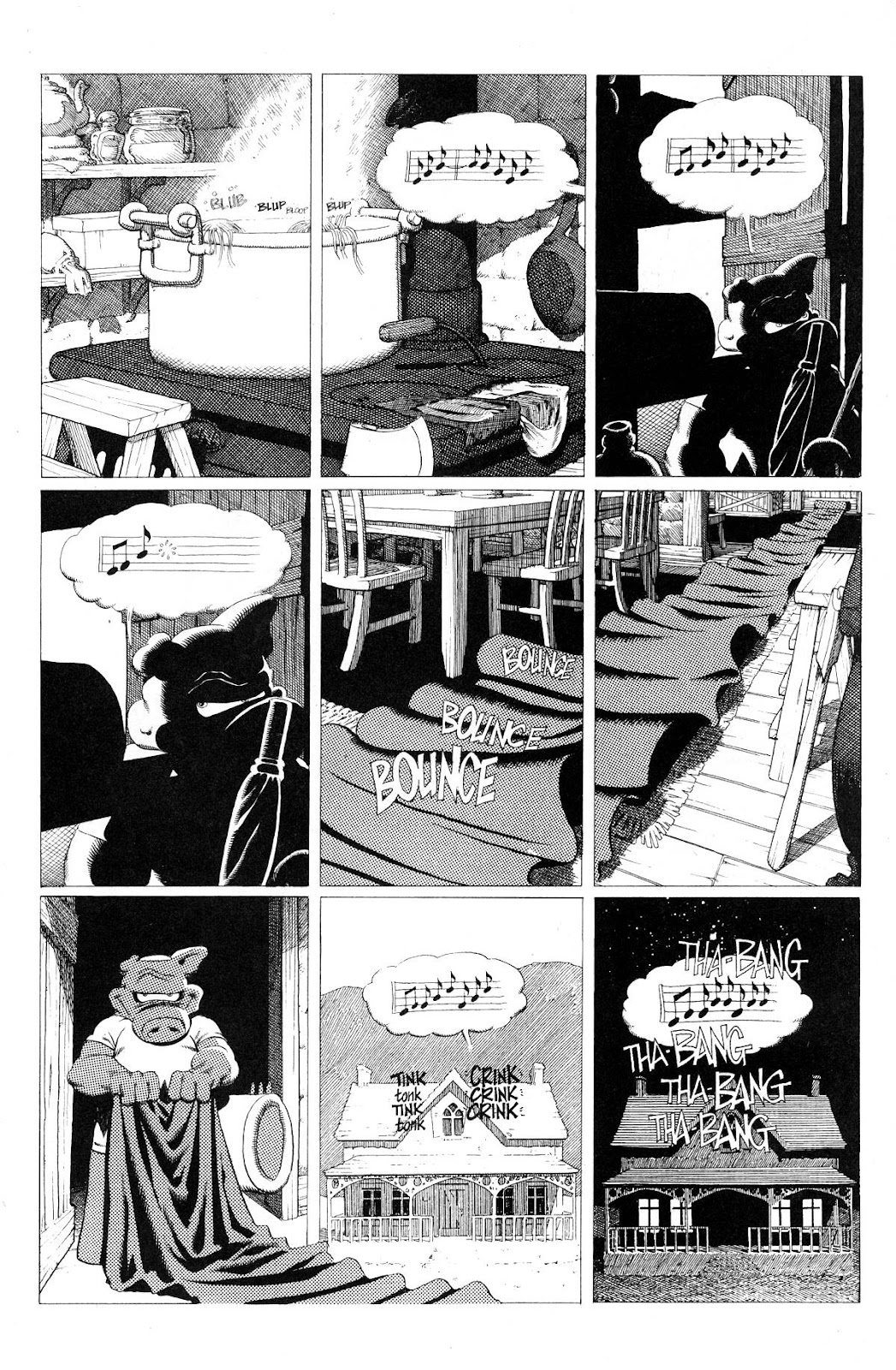Cerebus Issue #276 #275 - English 3 Cerebus Issue #276 #275 - English 3