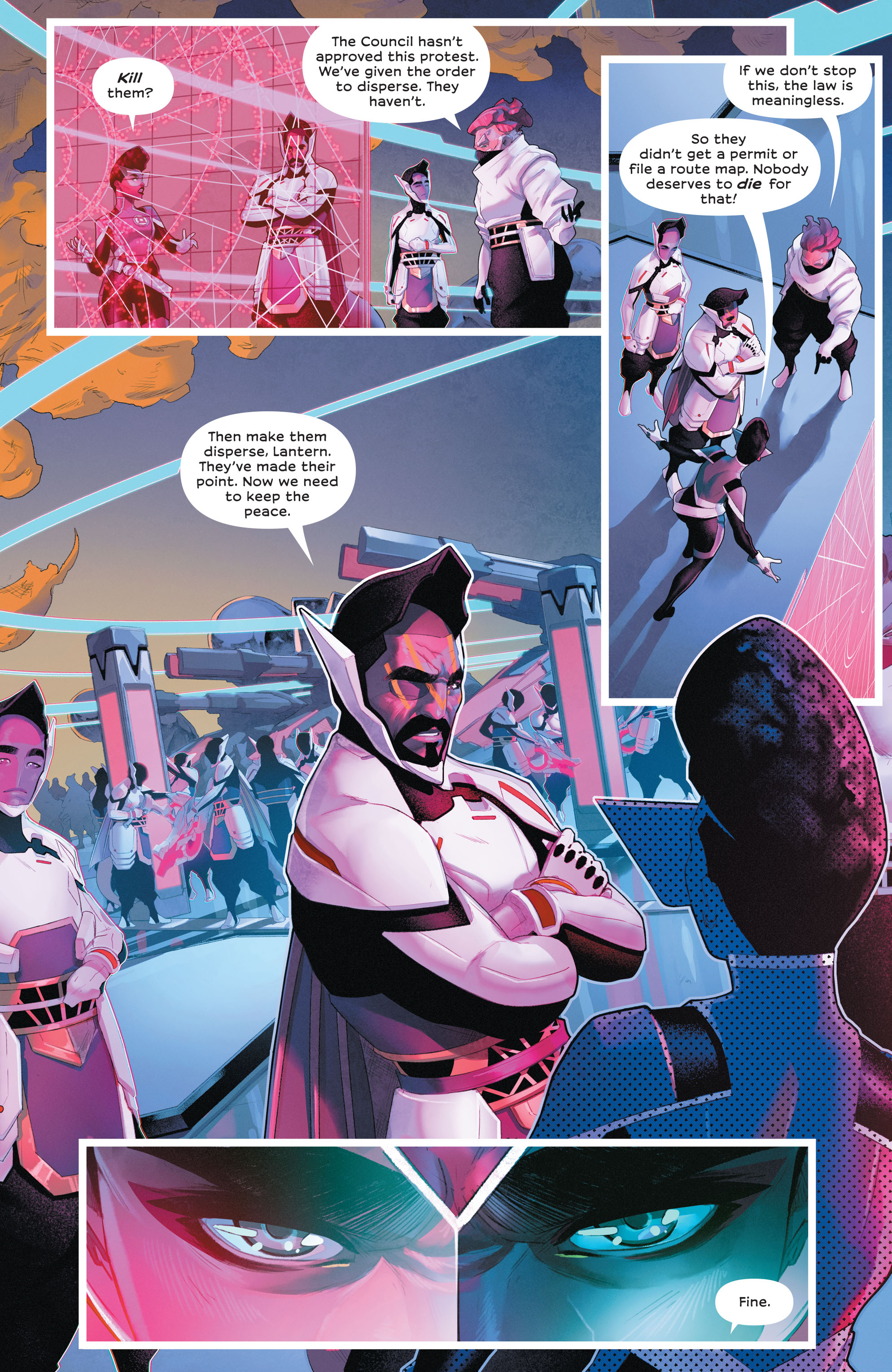 Read online Far Sector comic -  Issue #3 - 15