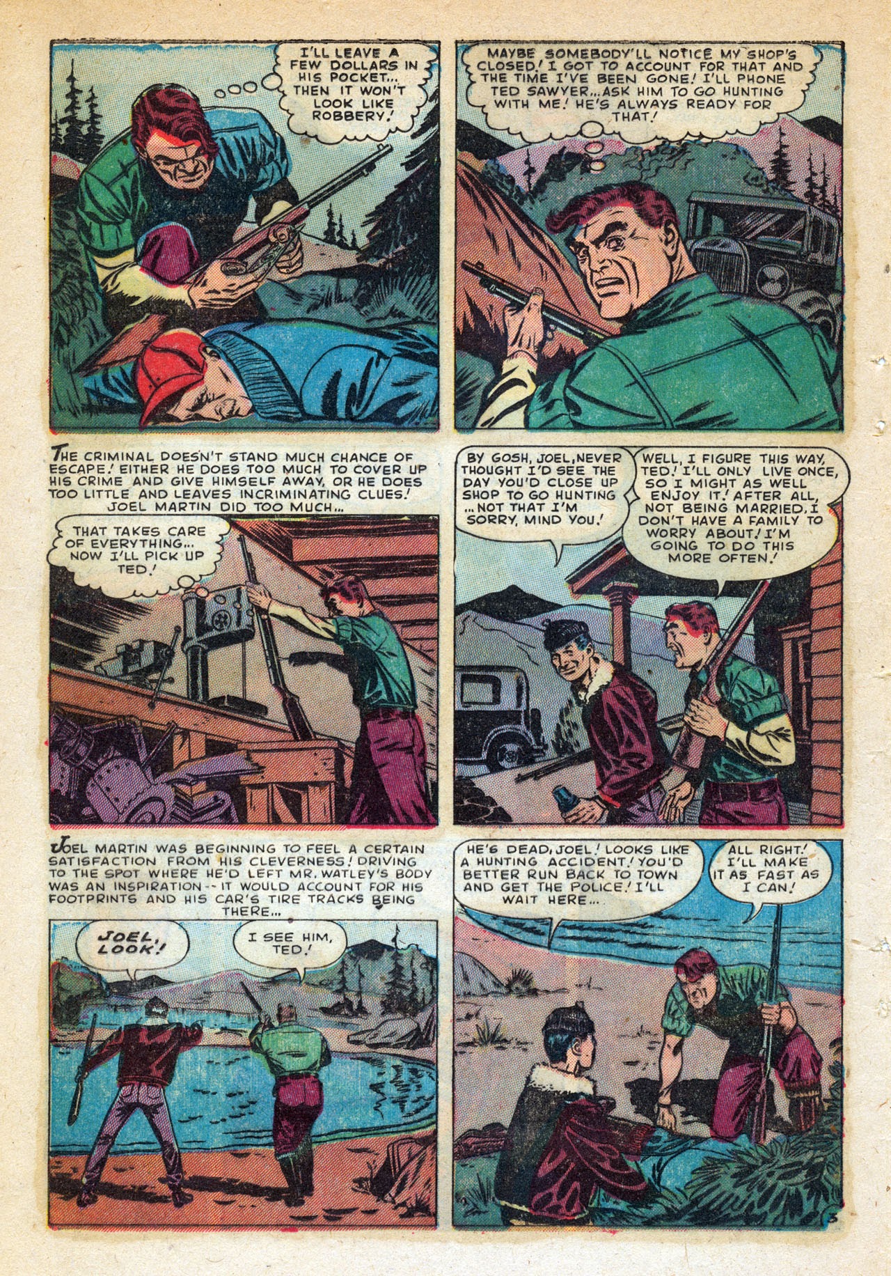 Read online Crime Exposed (1950) comic -  Issue #11 - 14