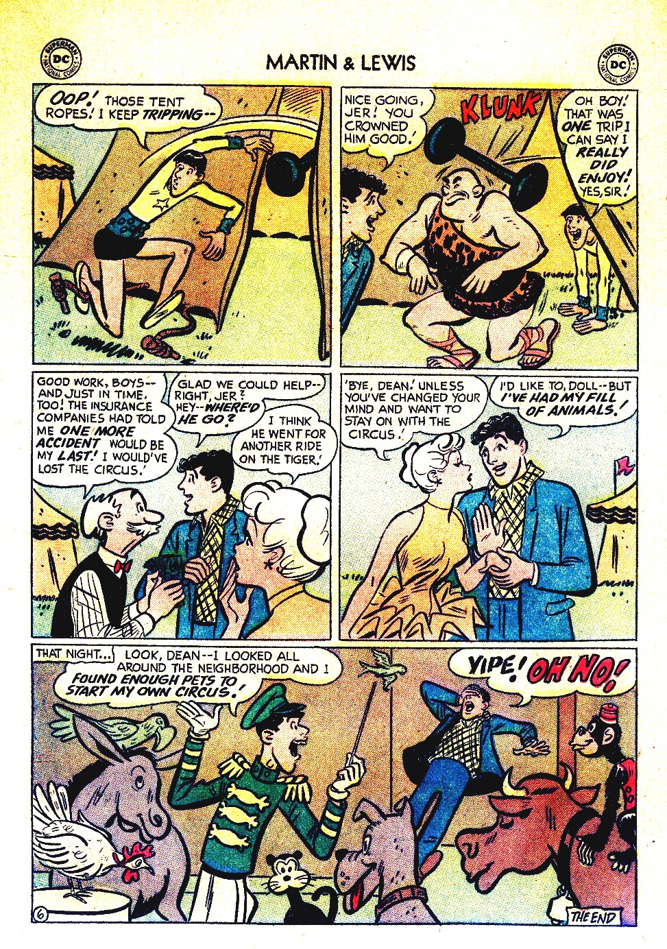 Read online The Adventures of Dean Martin and Jerry Lewis comic -  Issue #28 - 28