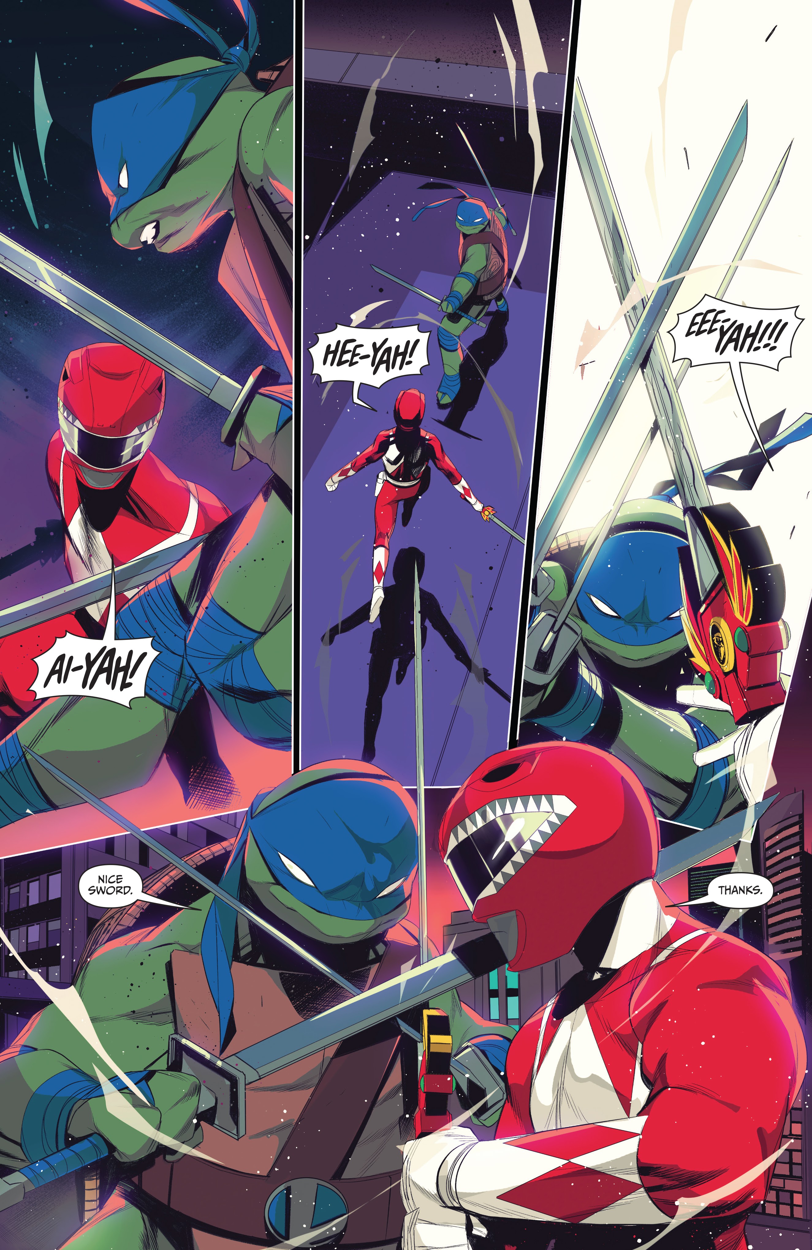 Read online Mighty Morphin Power Rangers: Teenage Mutant Ninja Turtles comic -  Issue # _TPB - 27