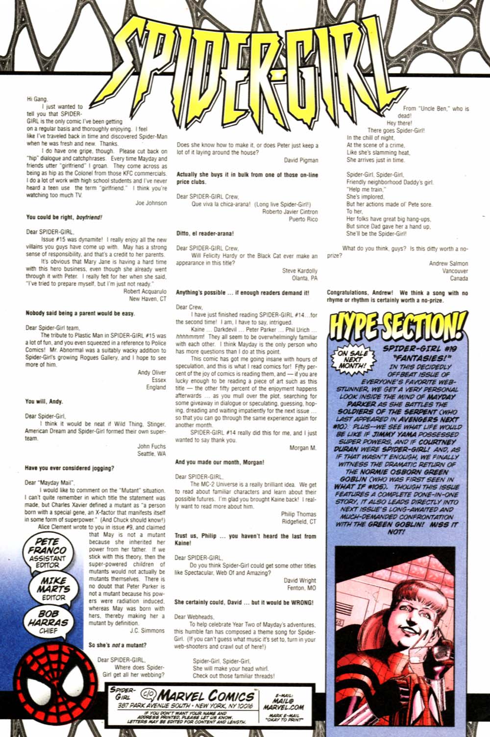 Read online Spider-Girl (1998) comic -  Issue #18 - 33