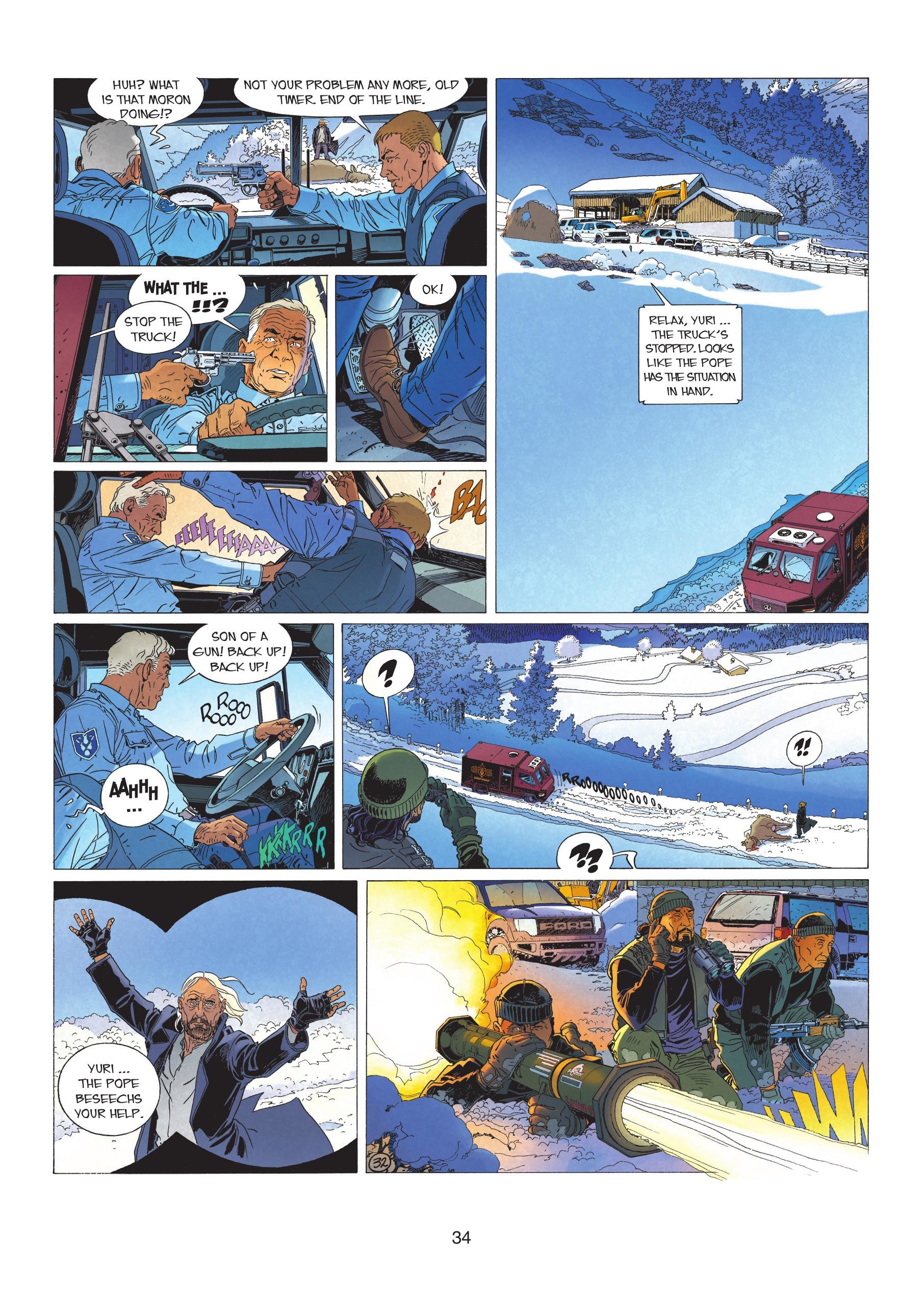 Read online Largo Winch comic -  Issue # TPB 17 - 36