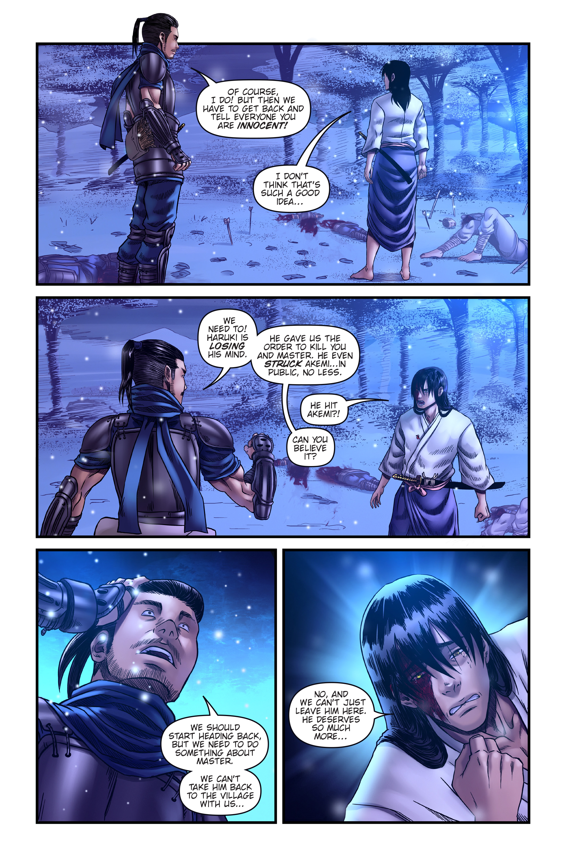 Read online Honor and Curse comic -  Issue #5 - 23