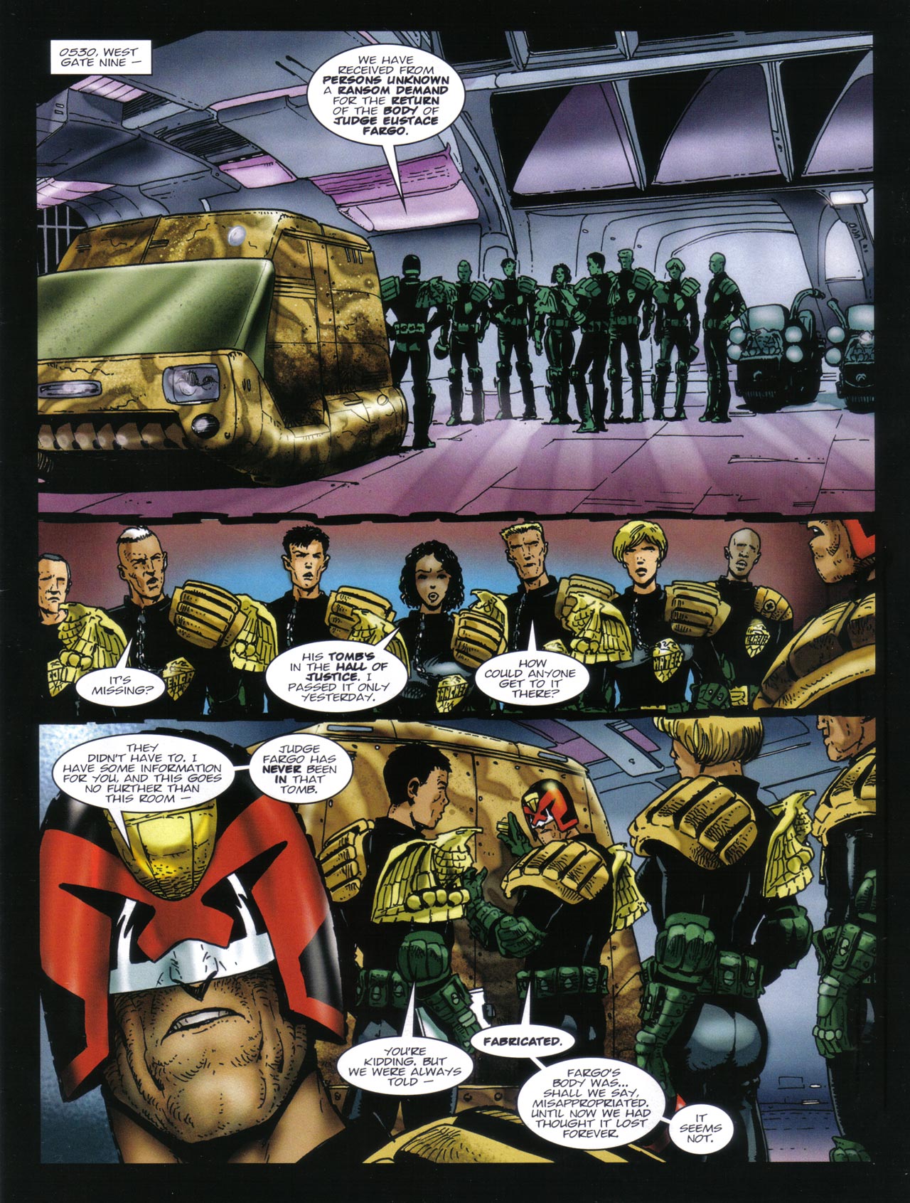 Read online Judge Dredd Origins comic -  Issue # TPB - 4