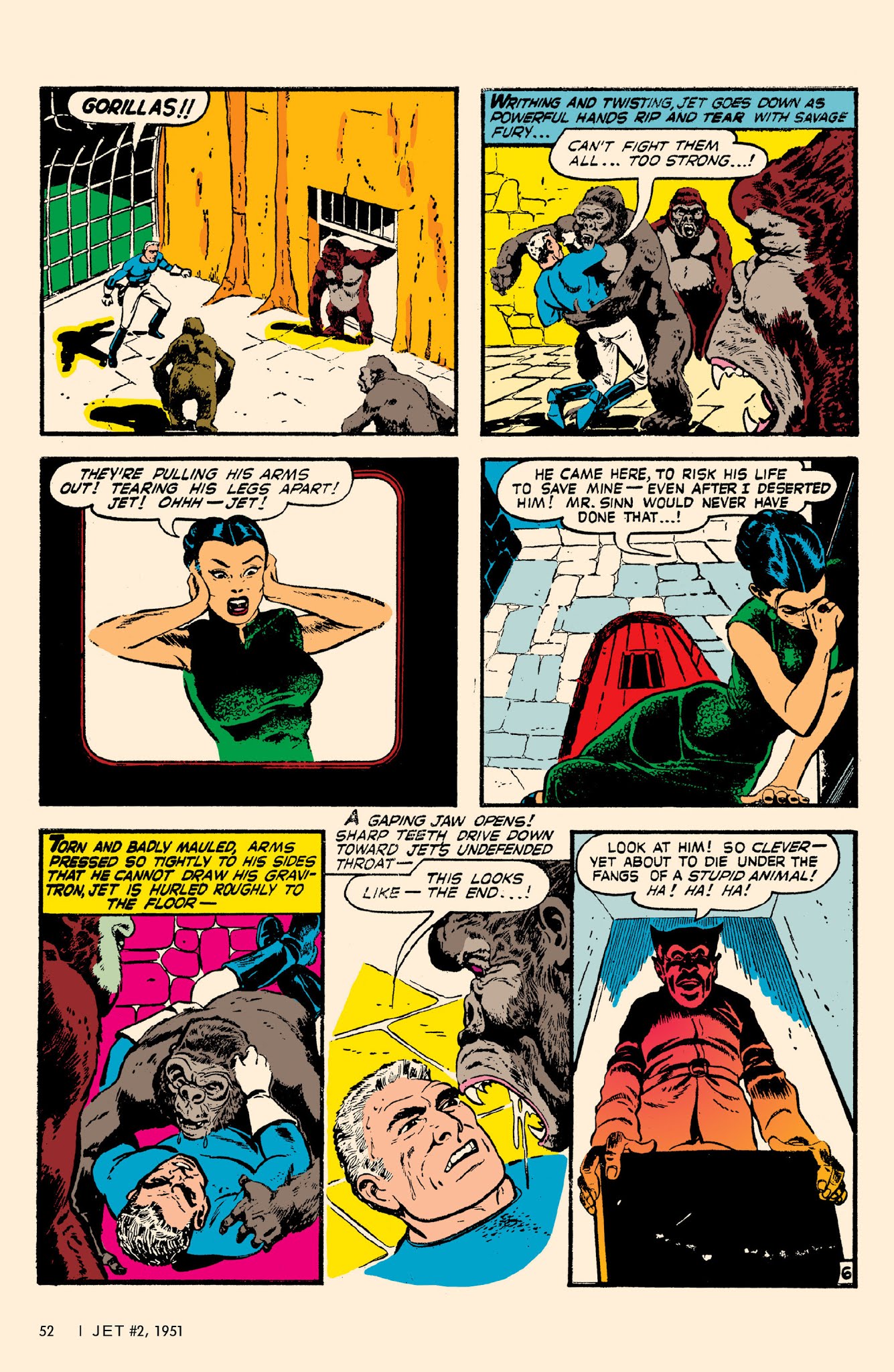 Read online Bob Powell's Complete Jet Powers comic -  Issue # TPB (Part 1) - 56