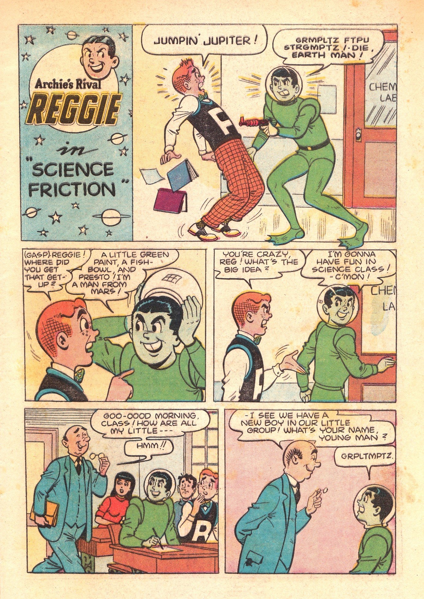 Read online Archie's Rival Reggie comic -  Issue #11 - 3