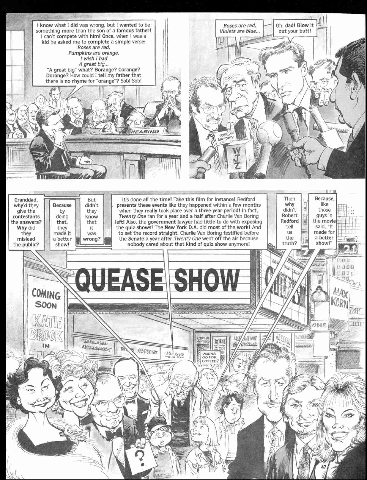 Read online MAD comic -  Issue #334 - 49