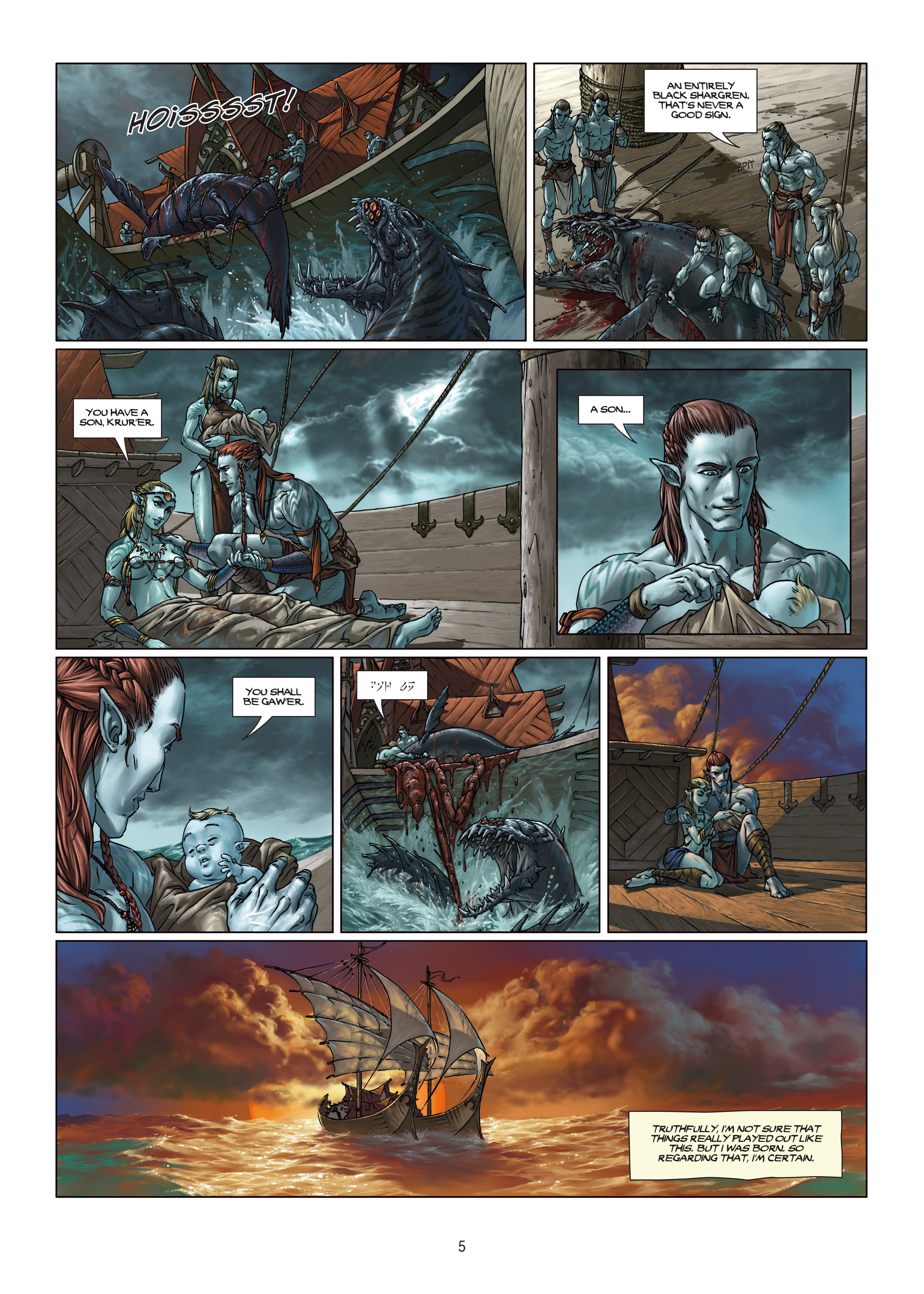 Read online Elves comic -  Issue #5 - 5