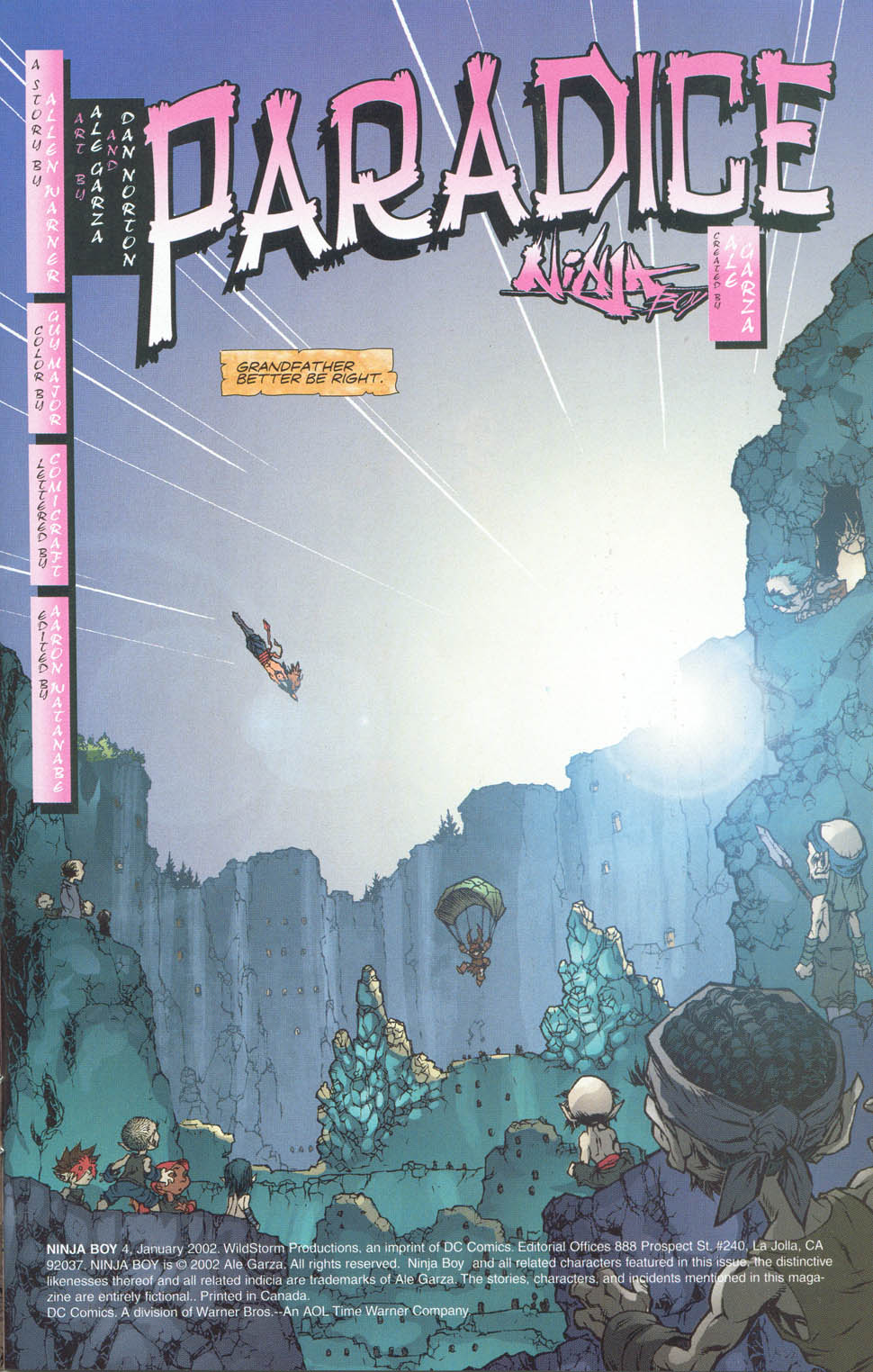 Read online Ninja Boy comic -  Issue #4 - 4