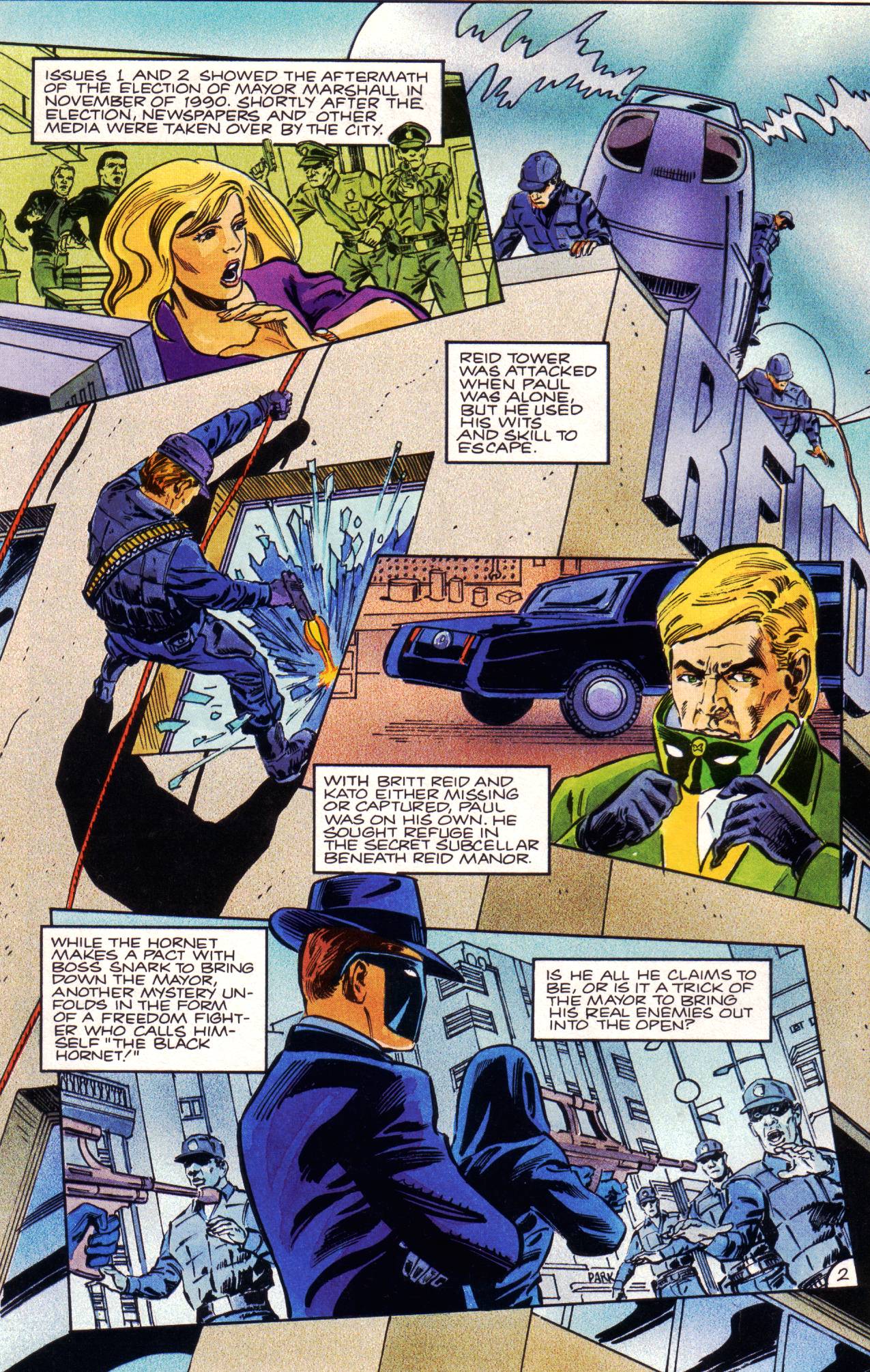 Read online The Green Hornet: Solitary Sentinel comic -  Issue #3 - 4