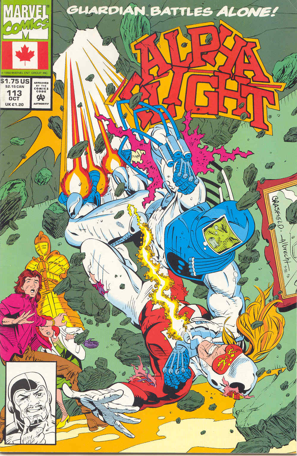 Read online Alpha Flight (1983) comic -  Issue #113 - 1
