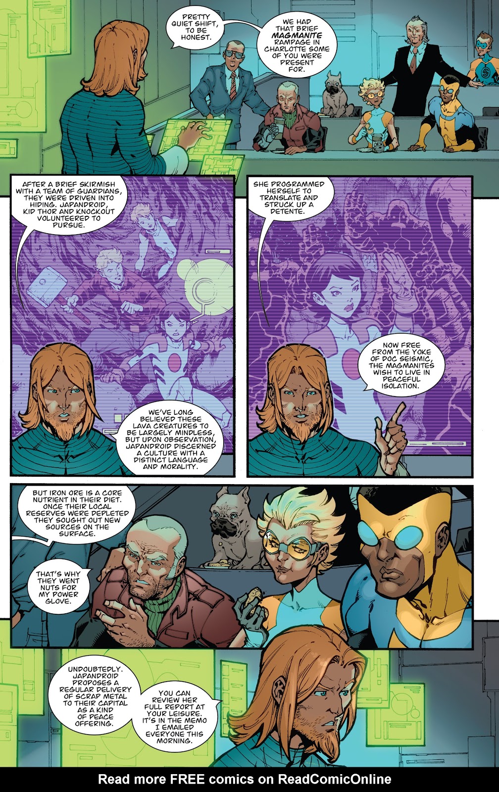 Guarding the Globe (2012) issue TPB - Page 19