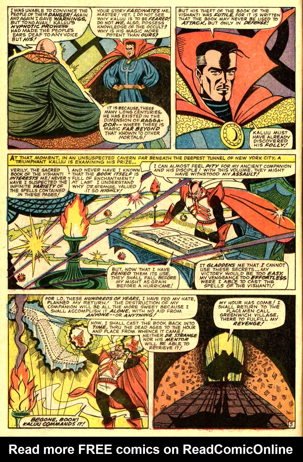 Read online Marvel Masterworks: Doctor Strange comic -  Issue # TPB 2 - 69