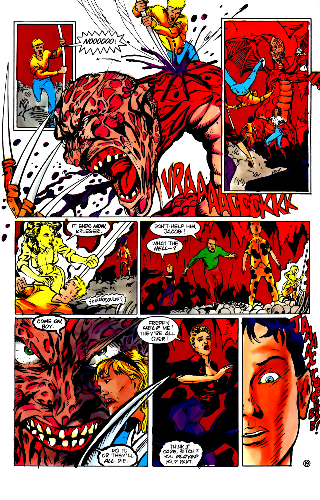 Read online Nightmares On Elm Street comic -  Issue #6 - 19