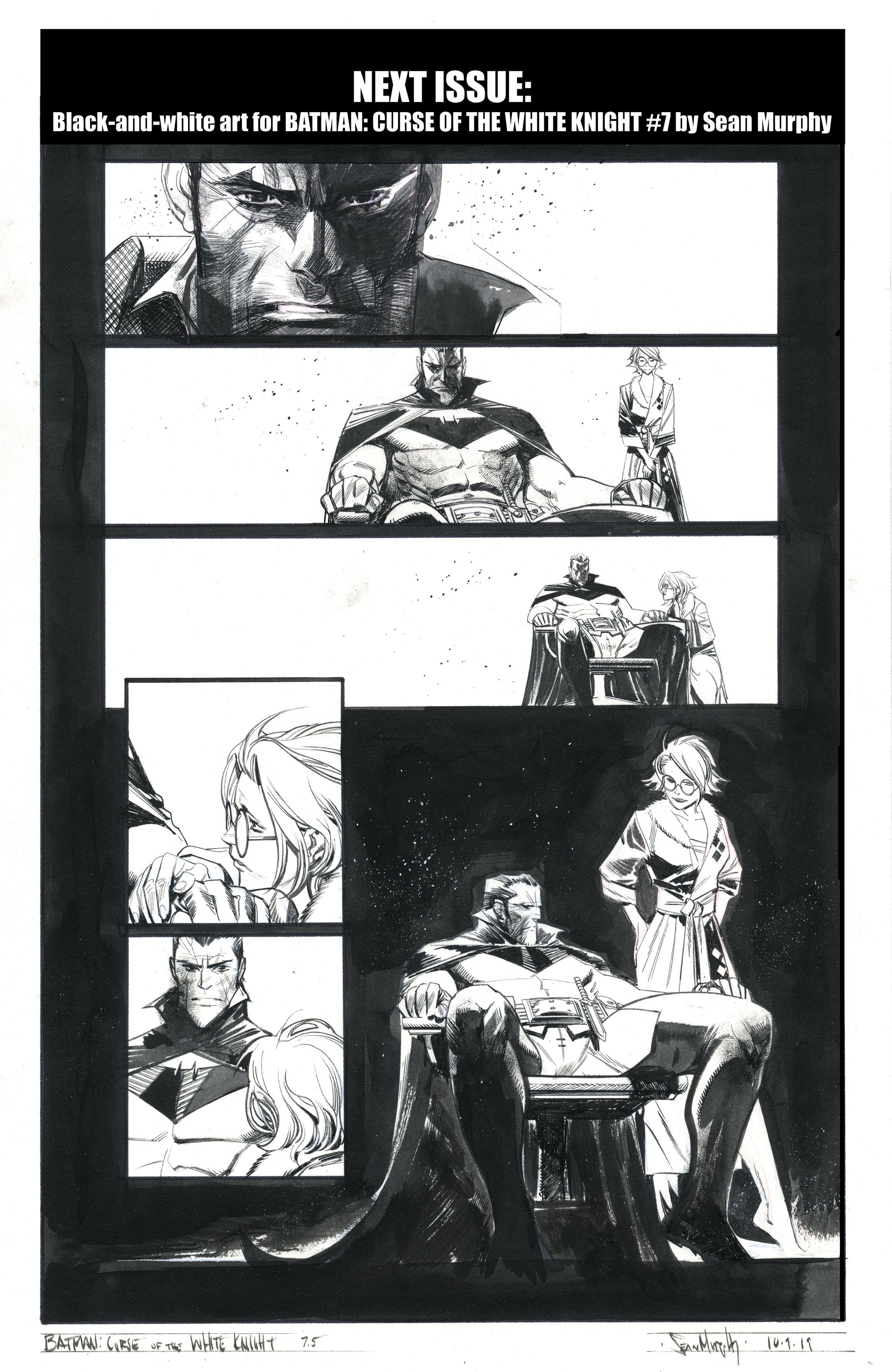 Read online Batman: Curse of the White Knight comic -  Issue #6 - 28