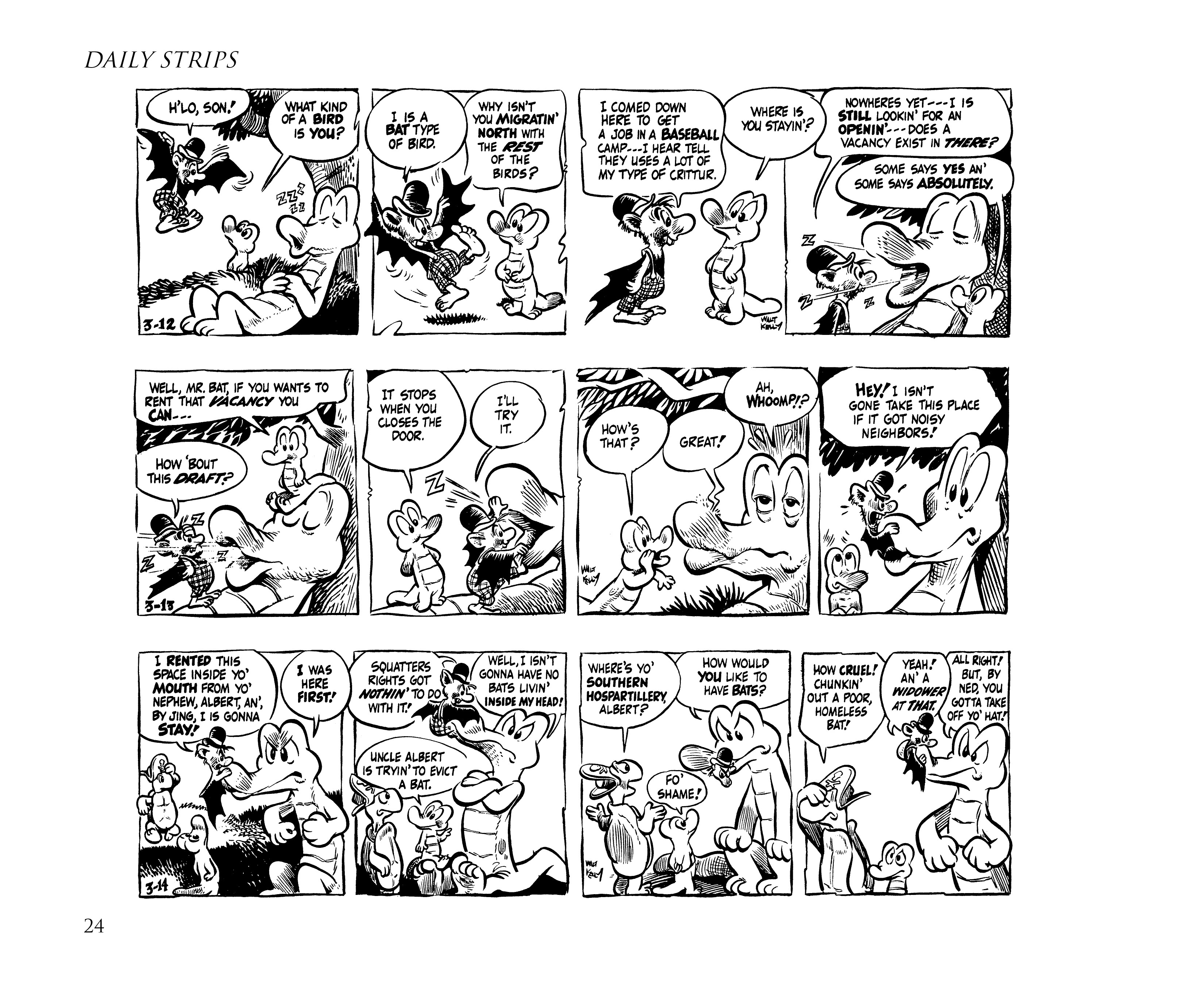 Read online Pogo by Walt Kelly: The Complete Syndicated Comic Strips comic -  Issue # TPB 2 (Part 1) - 42