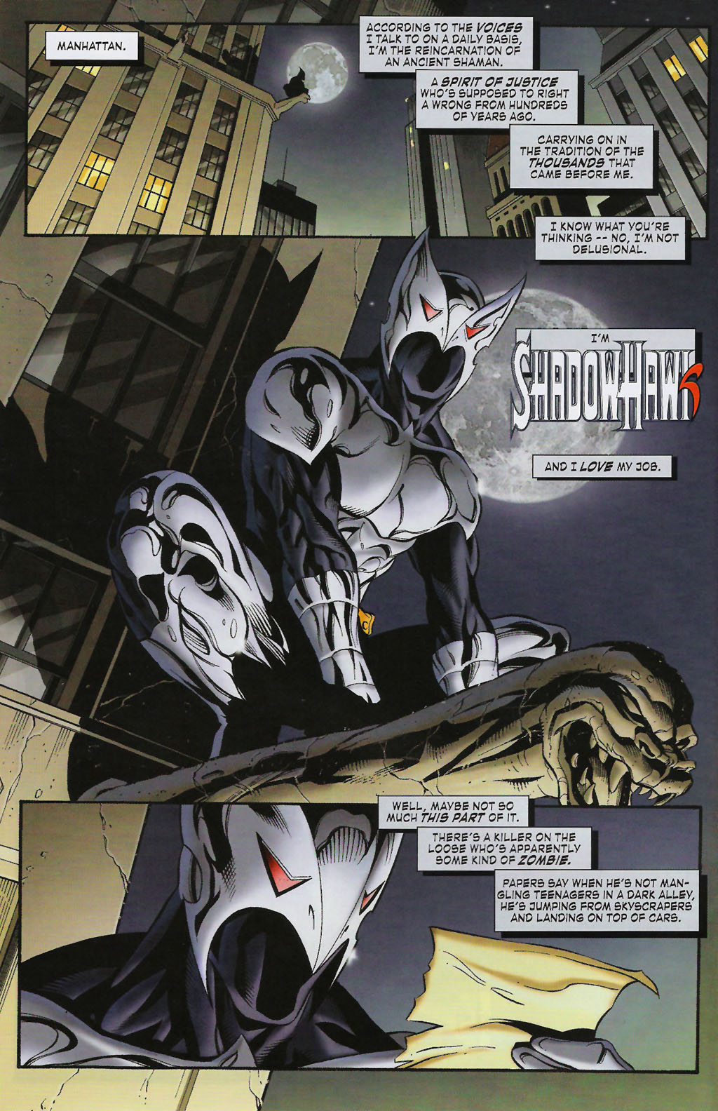 Read online ShadowHawk (2005) comic -  Issue #5 - 6