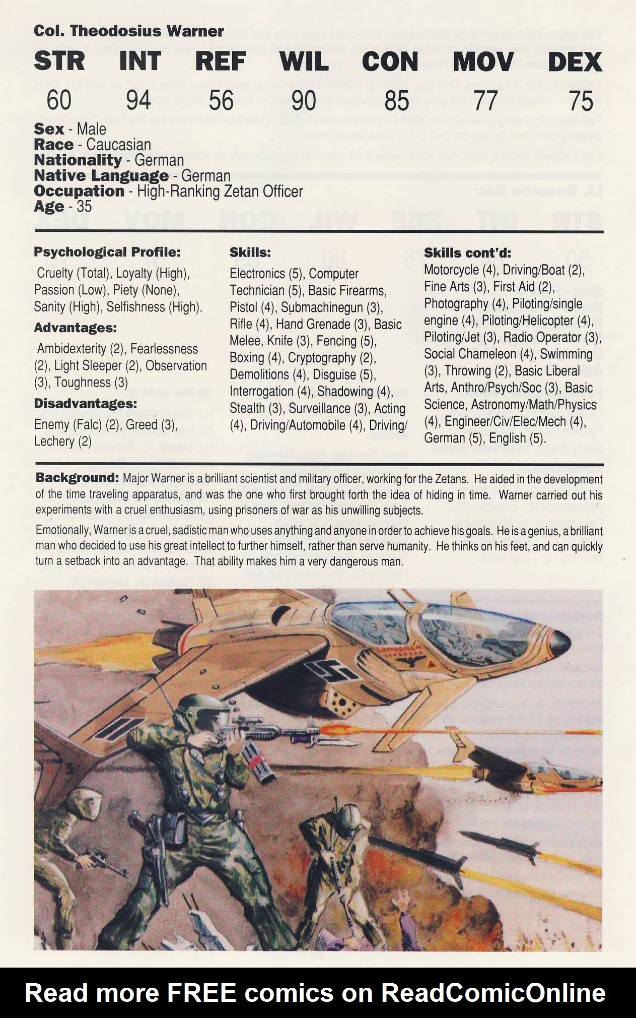 Read online Warhawks comic -  Issue #1 - 38