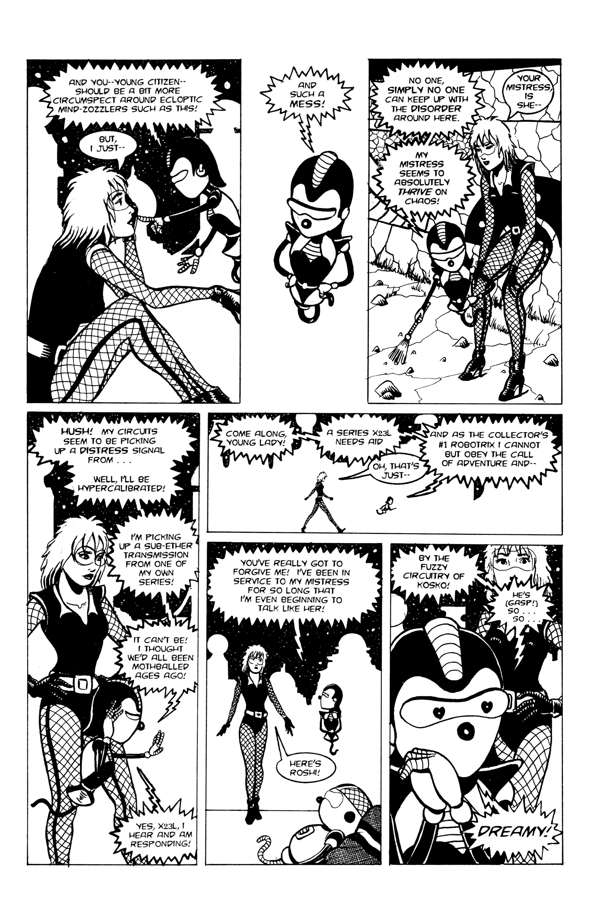 Read online Strange Attractors (1993) comic -  Issue #5 - 7