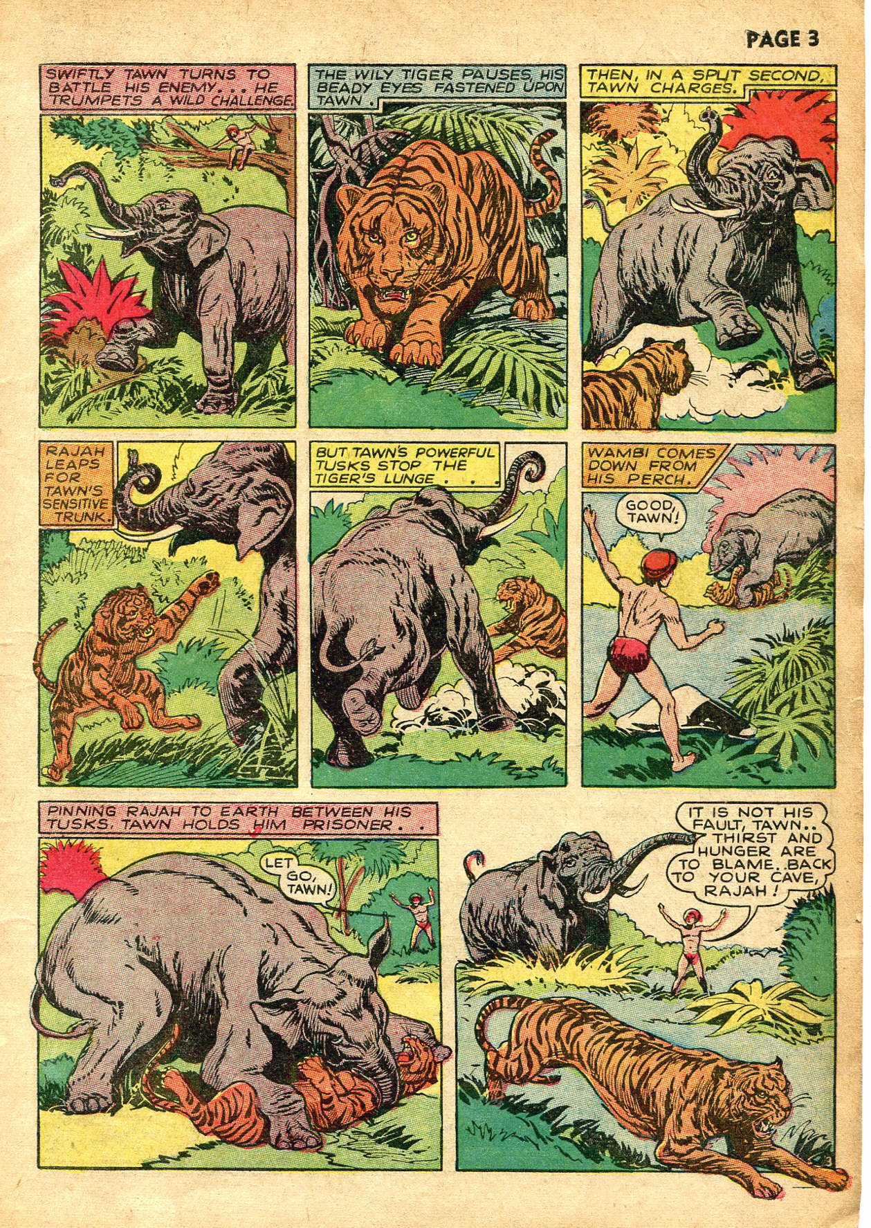 Read online Wambi Jungle Boy comic -  Issue #1 - 6