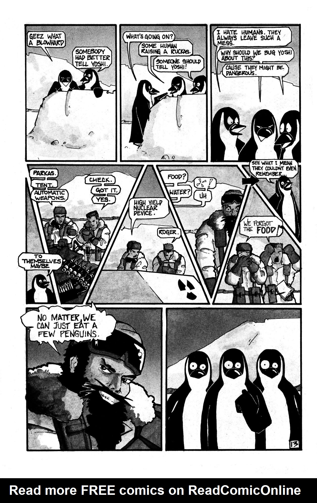 Read online Samurai Penguin comic -  Issue #2 - 15