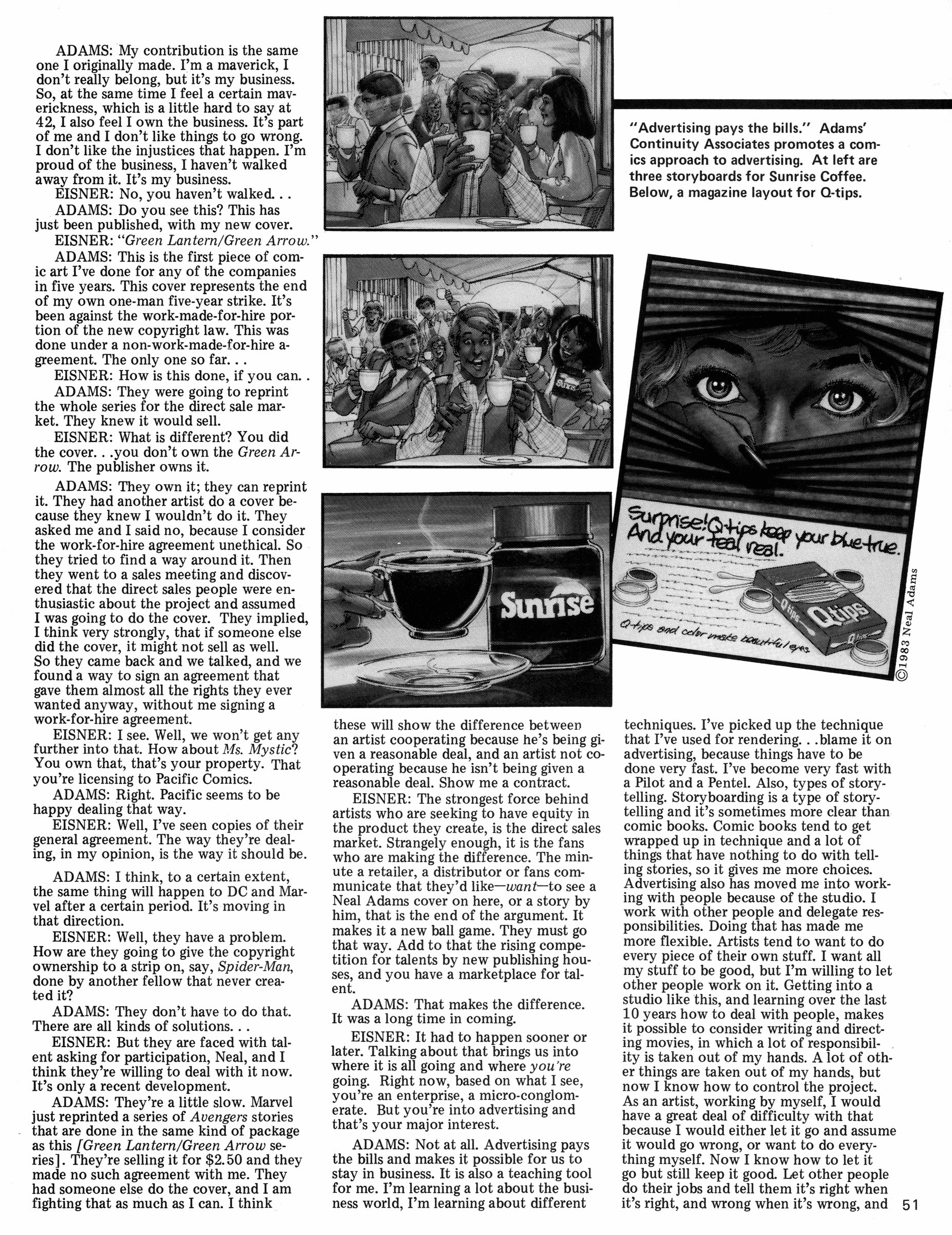 Read online Will Eisner's Quarterly comic -  Issue #1 - 53