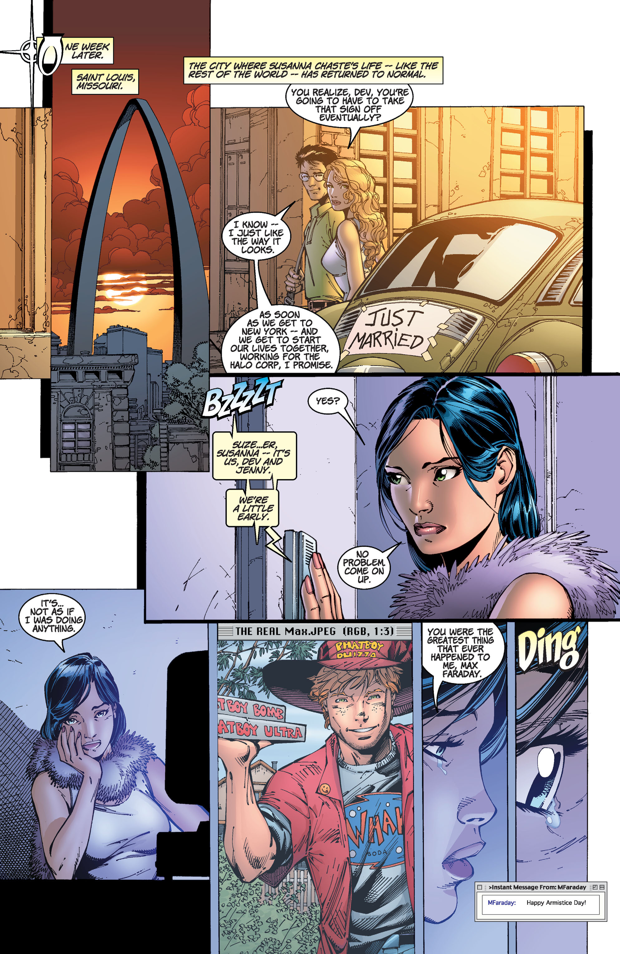 Read online Divine Right comic -  Issue # _TPB The Adventures of Max Faraday (Part 4) - 47