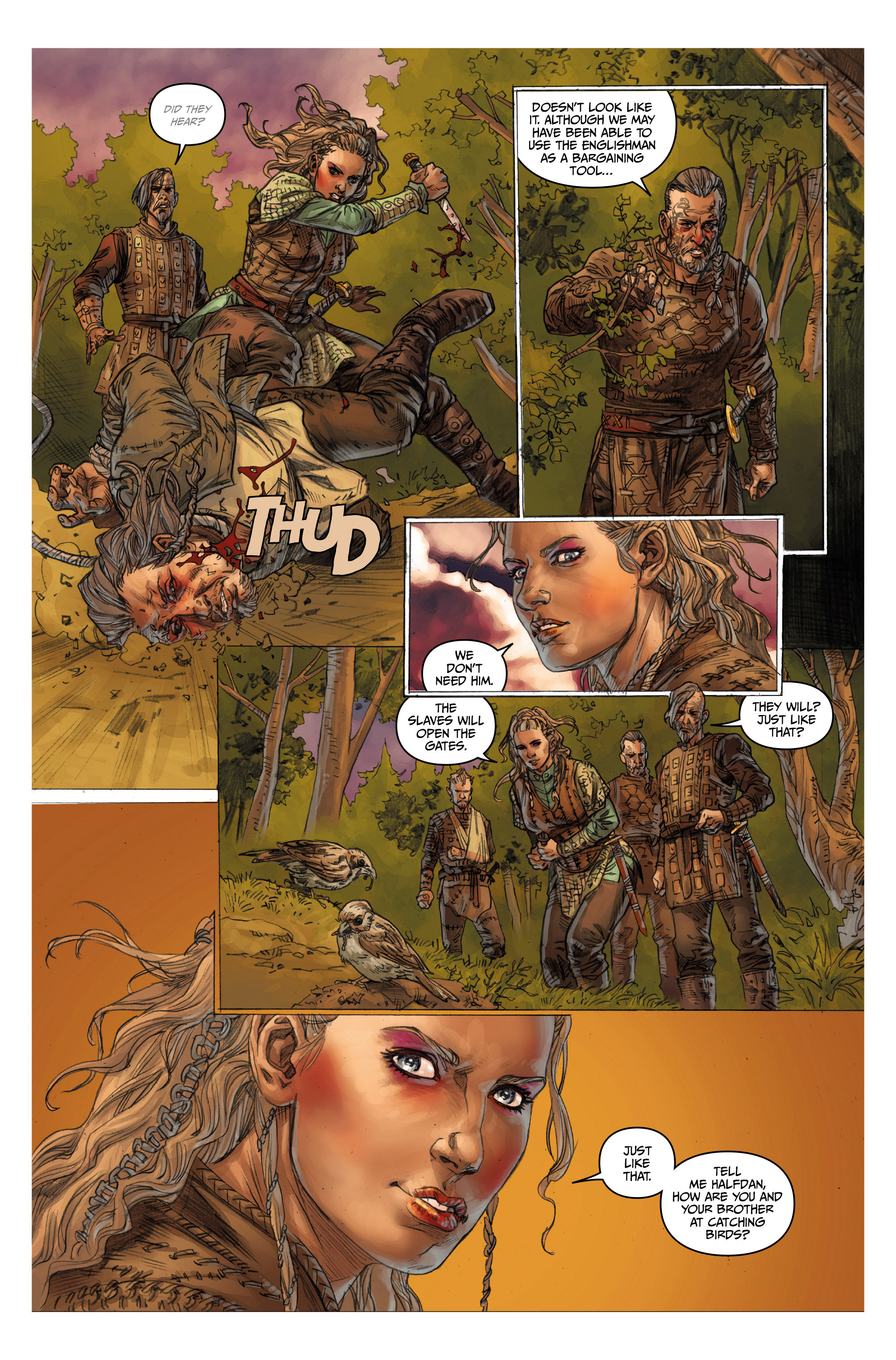 Read online Vikings: Uprising comic -  Issue #4 - 9