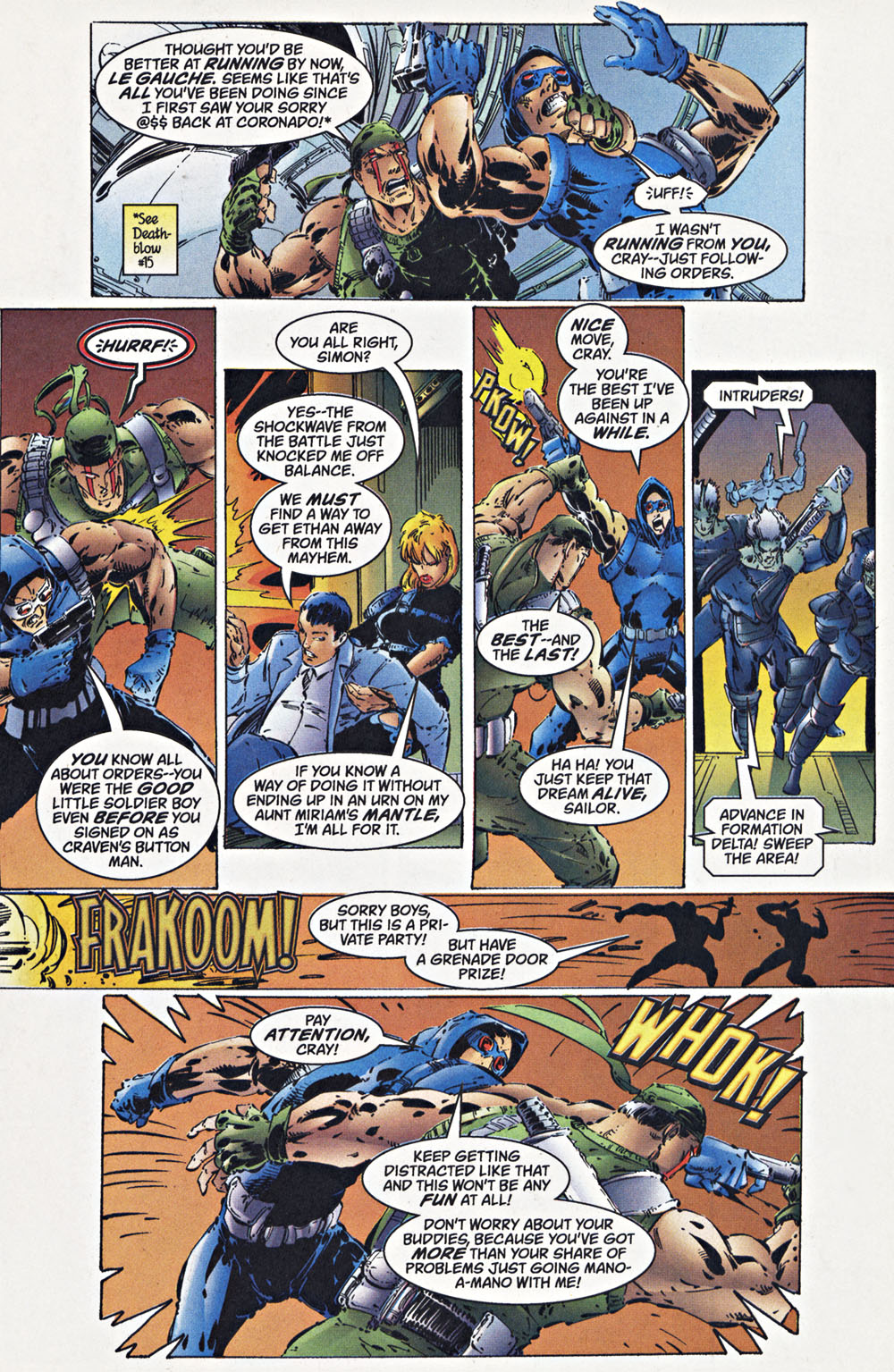 Read online Deathblow comic -  Issue #27 - 8