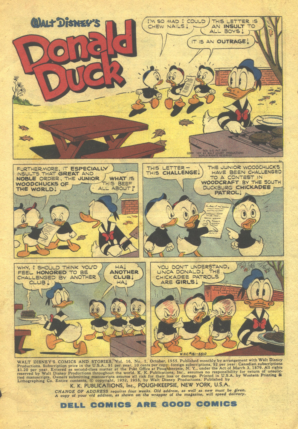 Read online Walt Disney's Comics and Stories comic -  Issue #181 - 3