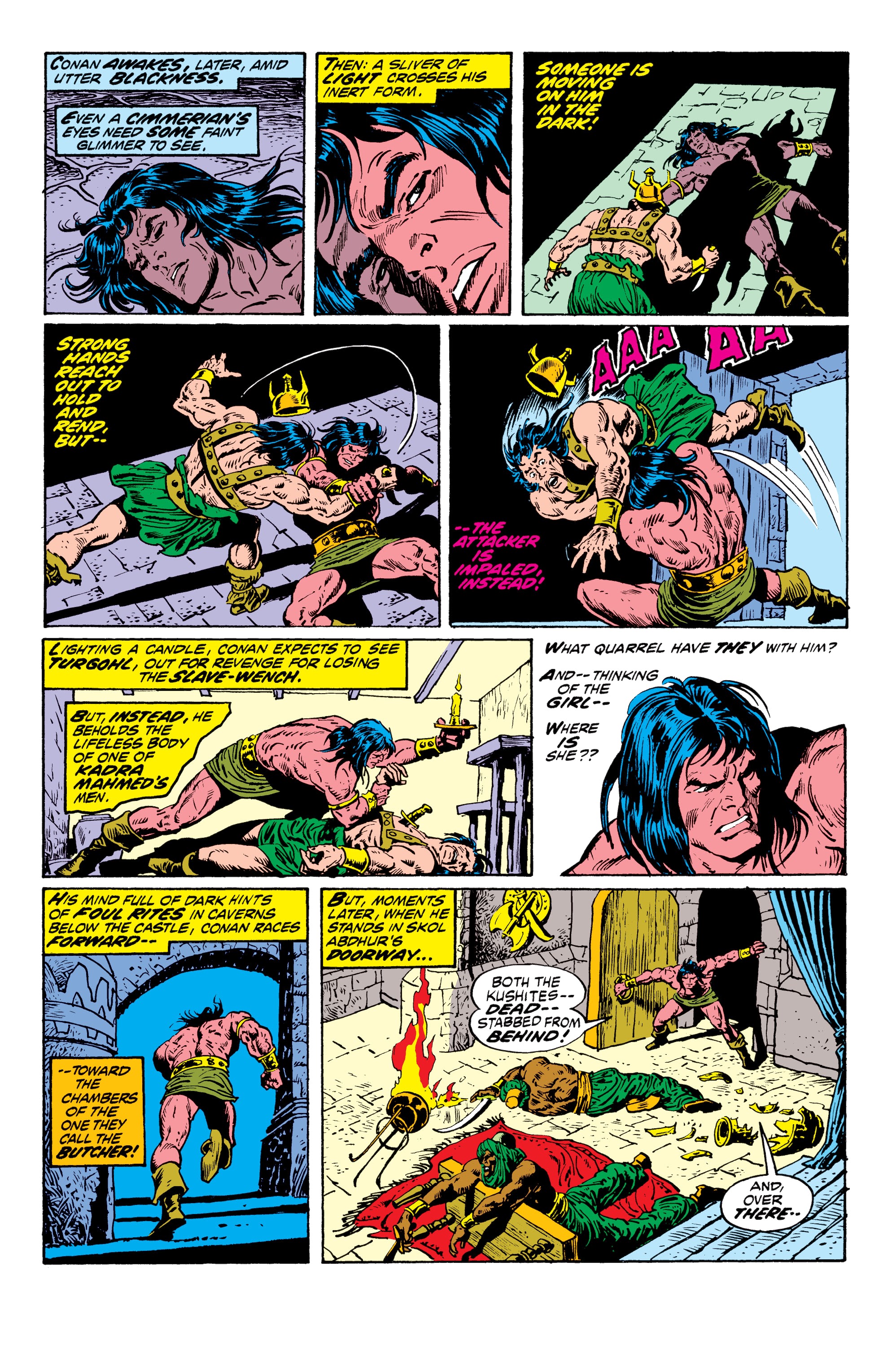 Read online Conan The Barbarian Epic Collection: The Original Marvel Years - The Curse Of The Golden Skull comic -  Issue # TPB (Part 1) - 20
